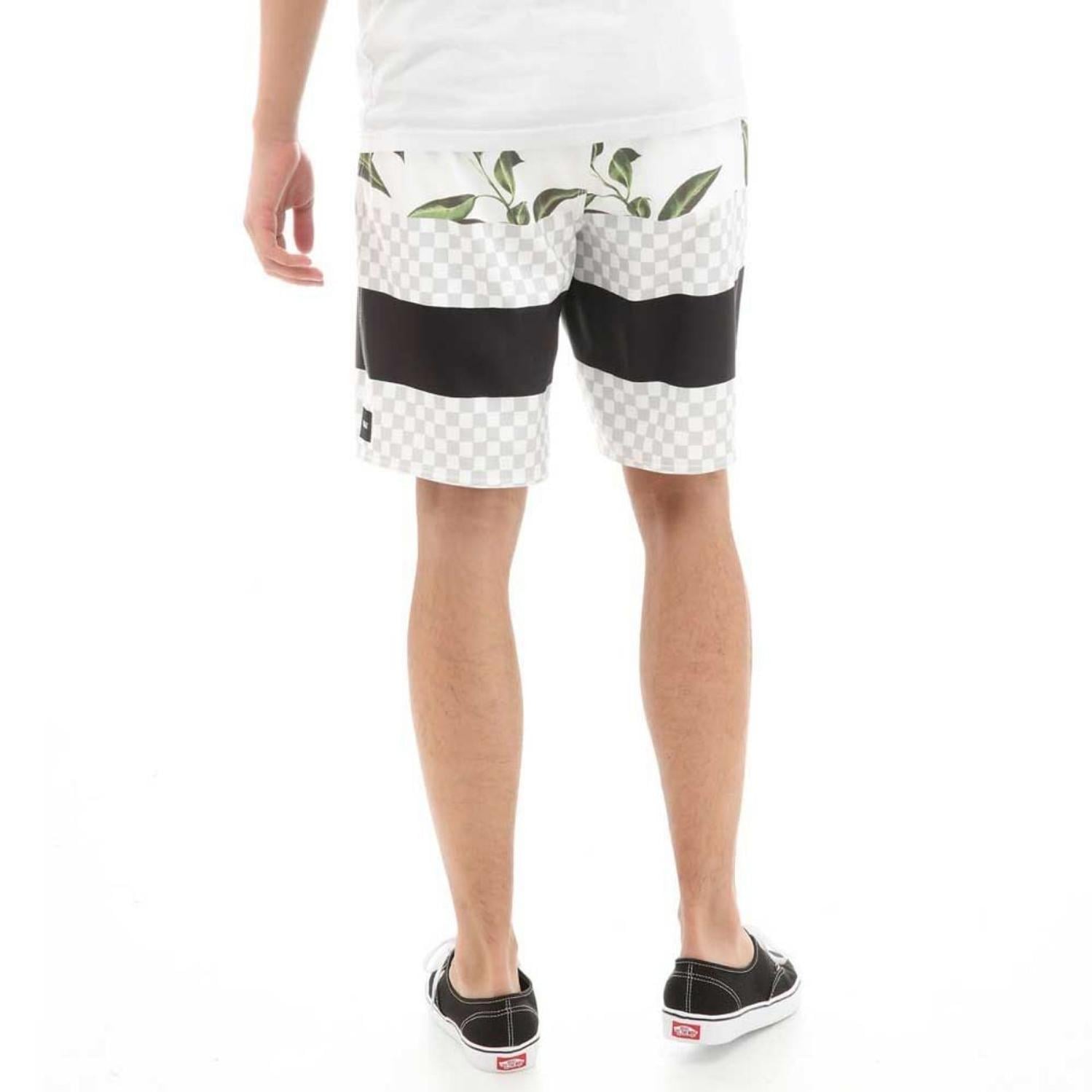 SHORT ROPA DE BAÑO HOMBRES VANS - FLORES VERDE - 2