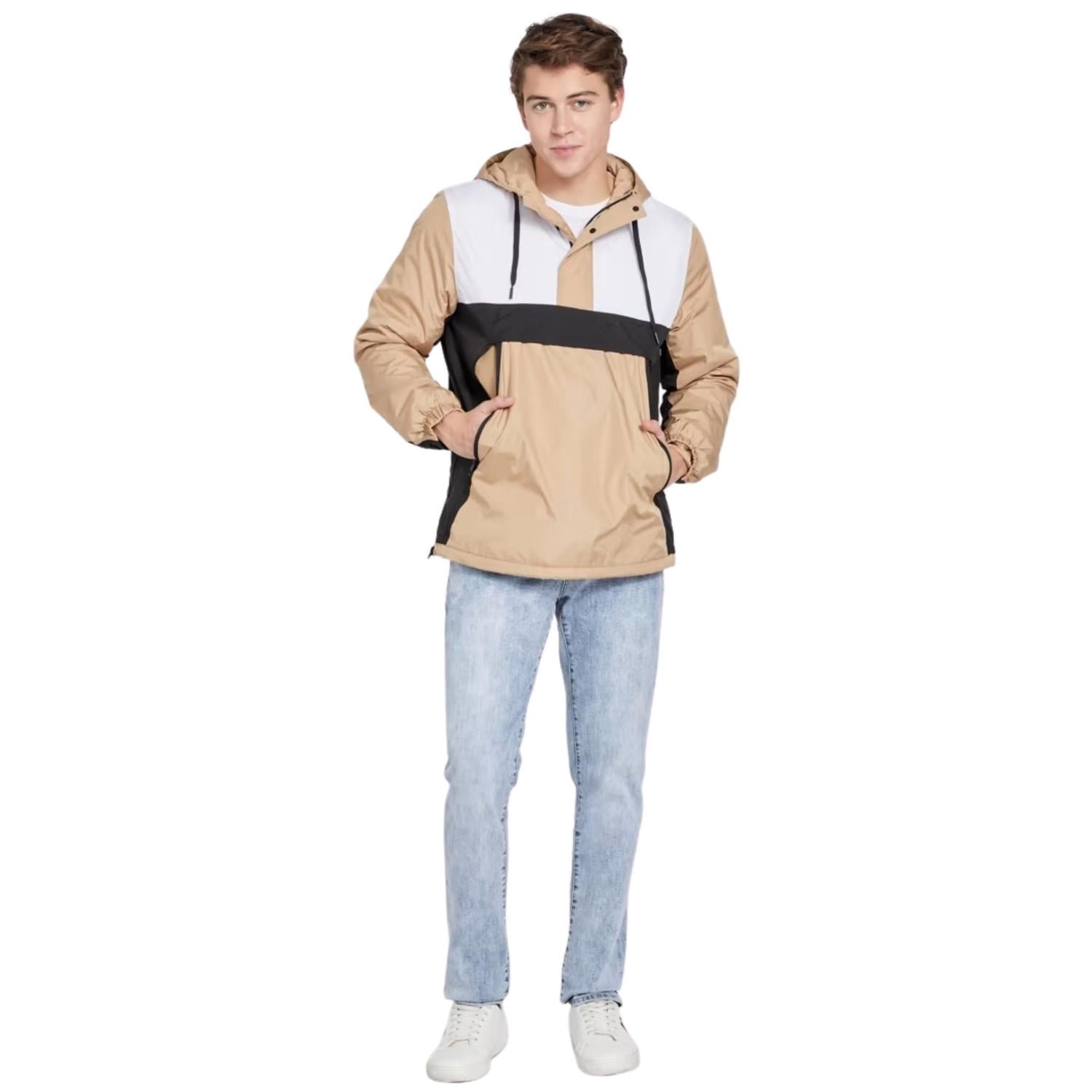 CASACA TIPO SUETER ACOLCHADA PARA HOMBRE GUESS REX COLORBLOCK - 2