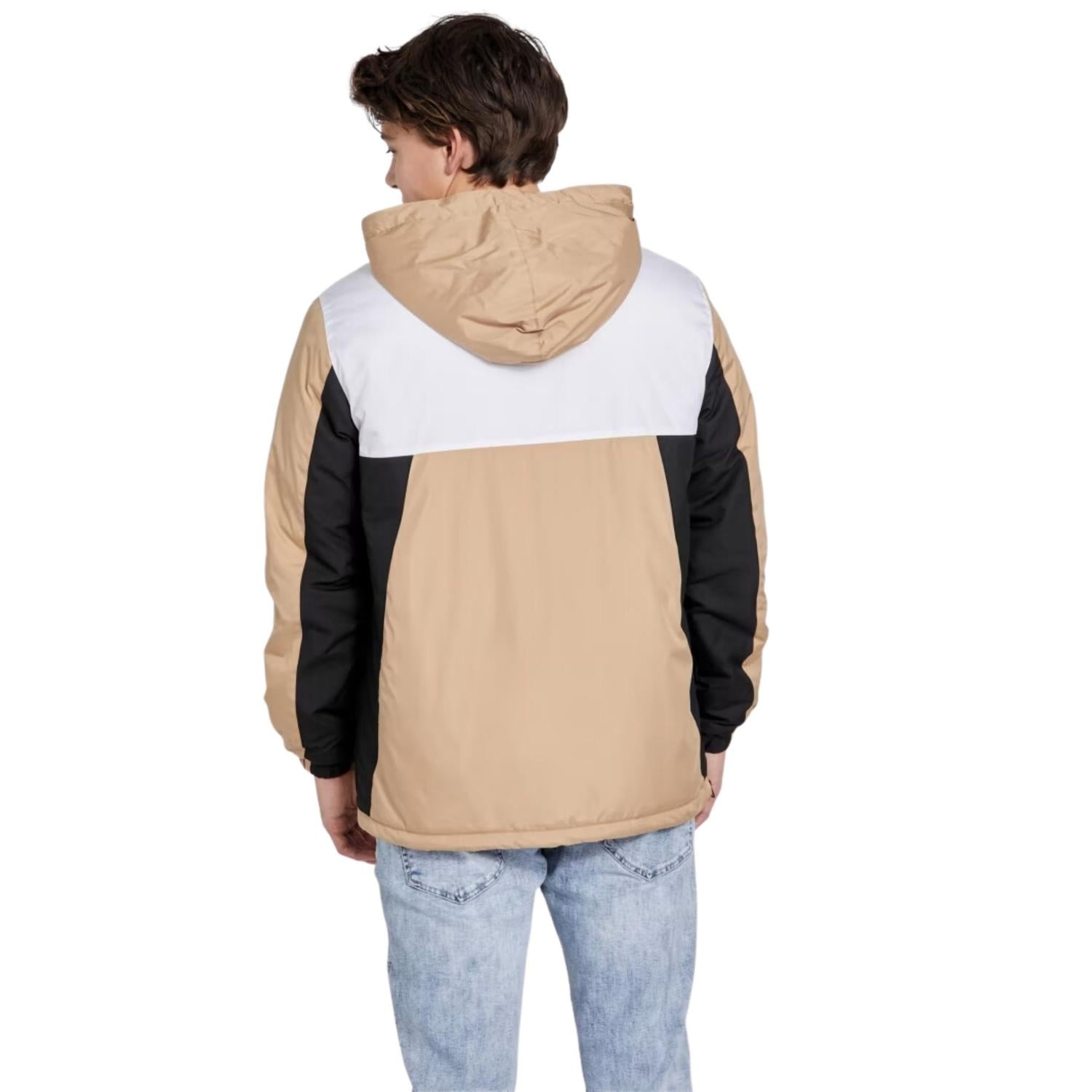 CASACA TIPO SUETER ACOLCHADA PARA HOMBRE GUESS REX COLORBLOCK - 3