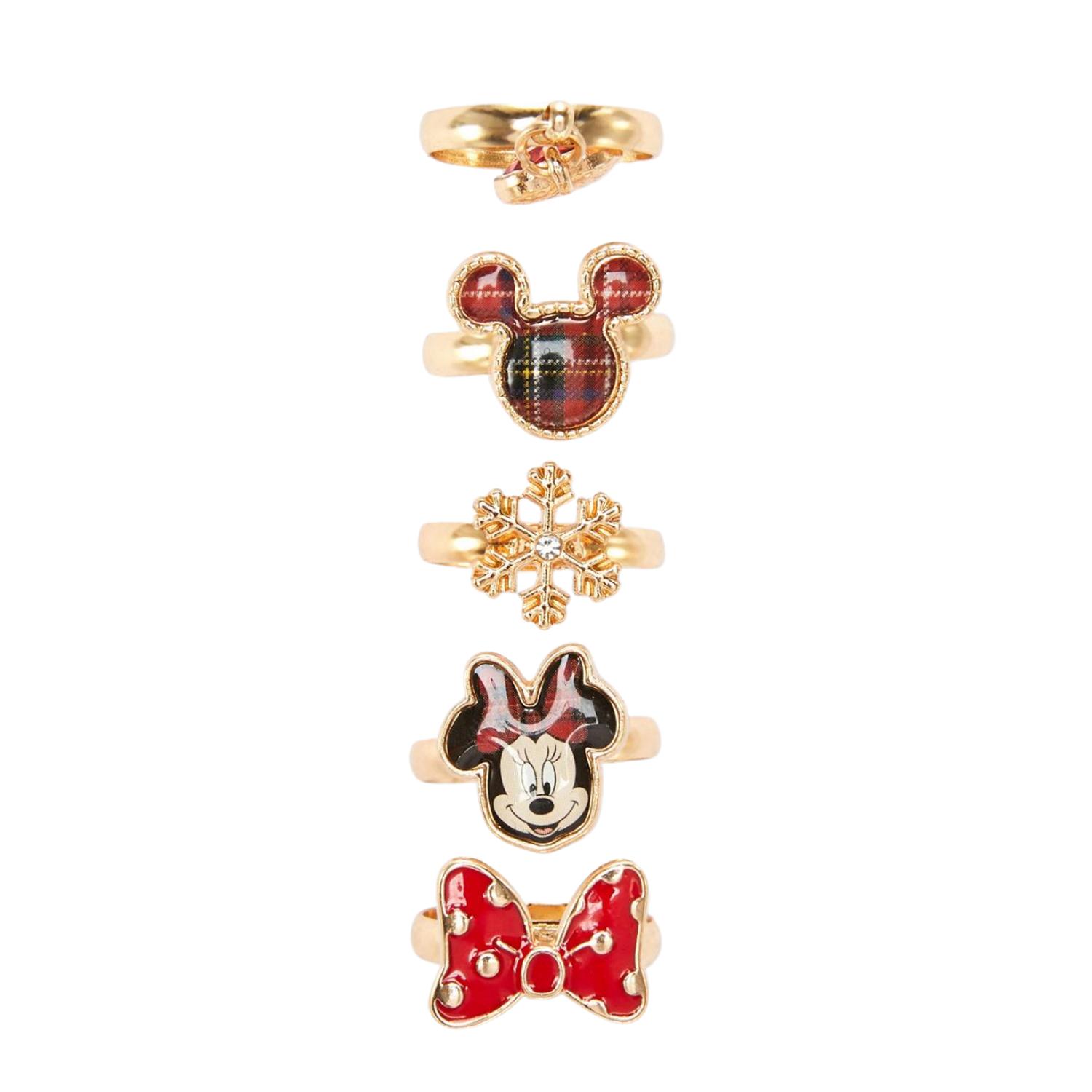 SET DE ANILLOS MINNIE MOUSE PARA NIÑAS - 1