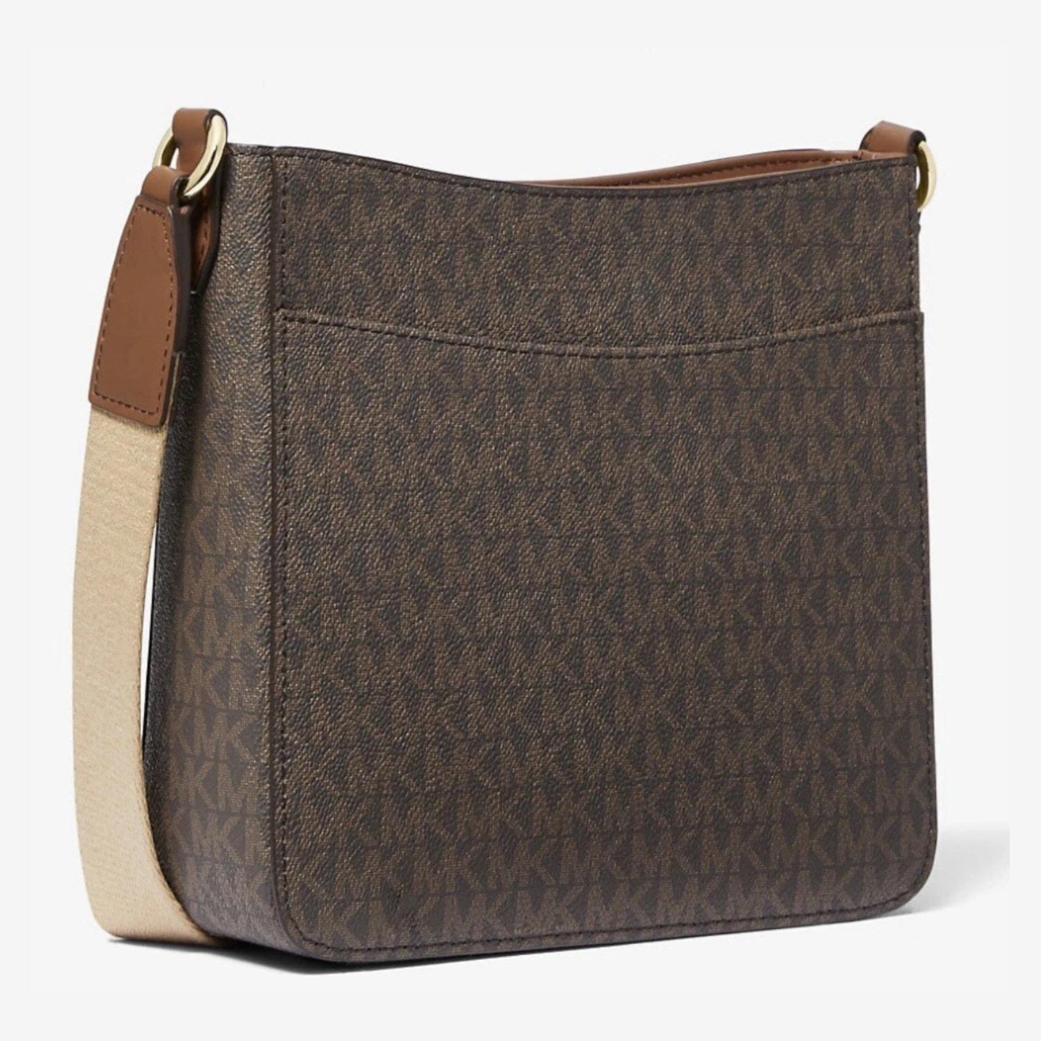 CARTERA CROSSBODY MICHAEL KORS JET SET TRAVEL LARGE LOGO MESSENGER - MARRON TAMAÑO TALLA ÚNICA - 3