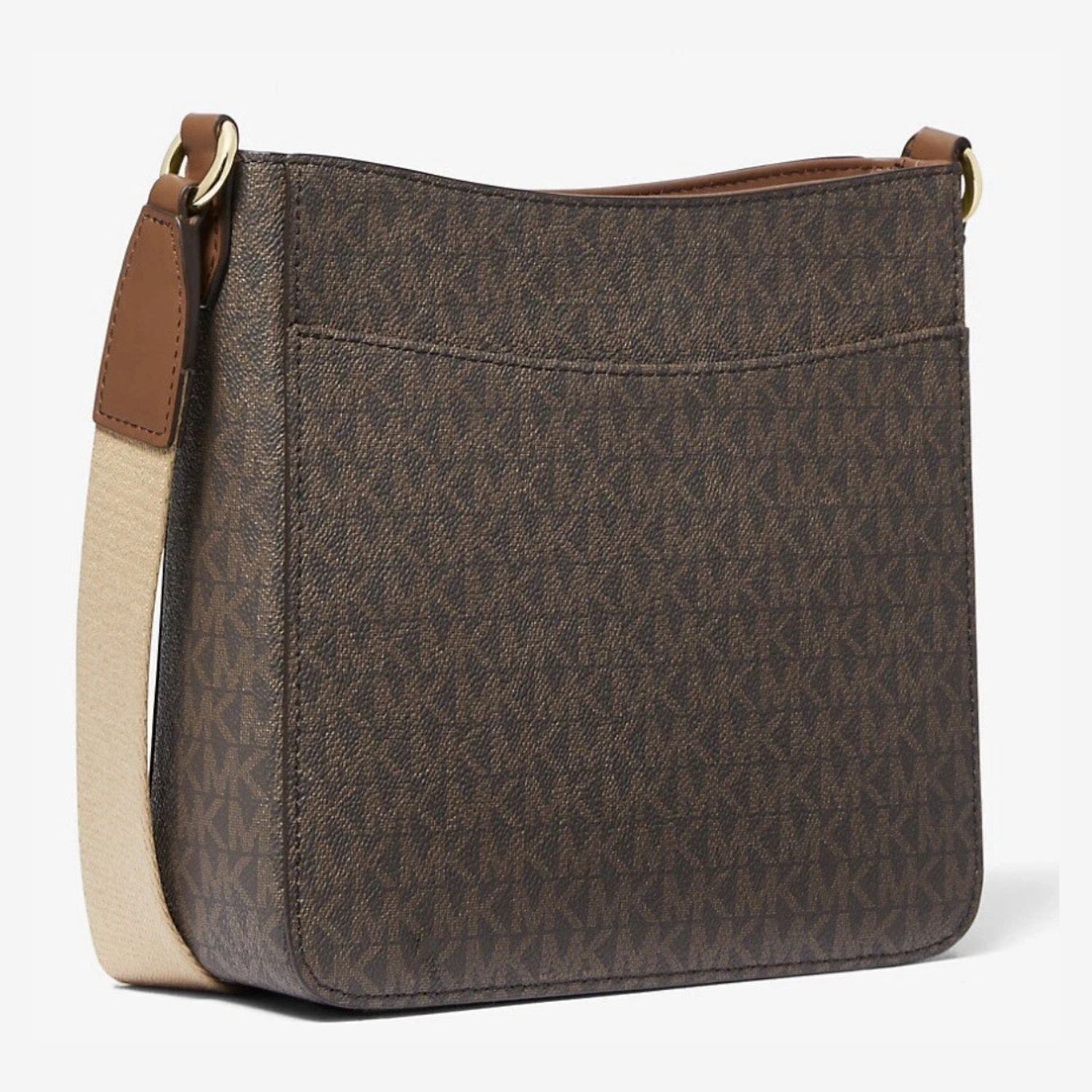 CARTERA CROSSBODY MICHAEL KORS JET SET TRAVEL LARGE LOGO MESSENGER - MARRON TAMAÑO TALLA ÚNICA - 3