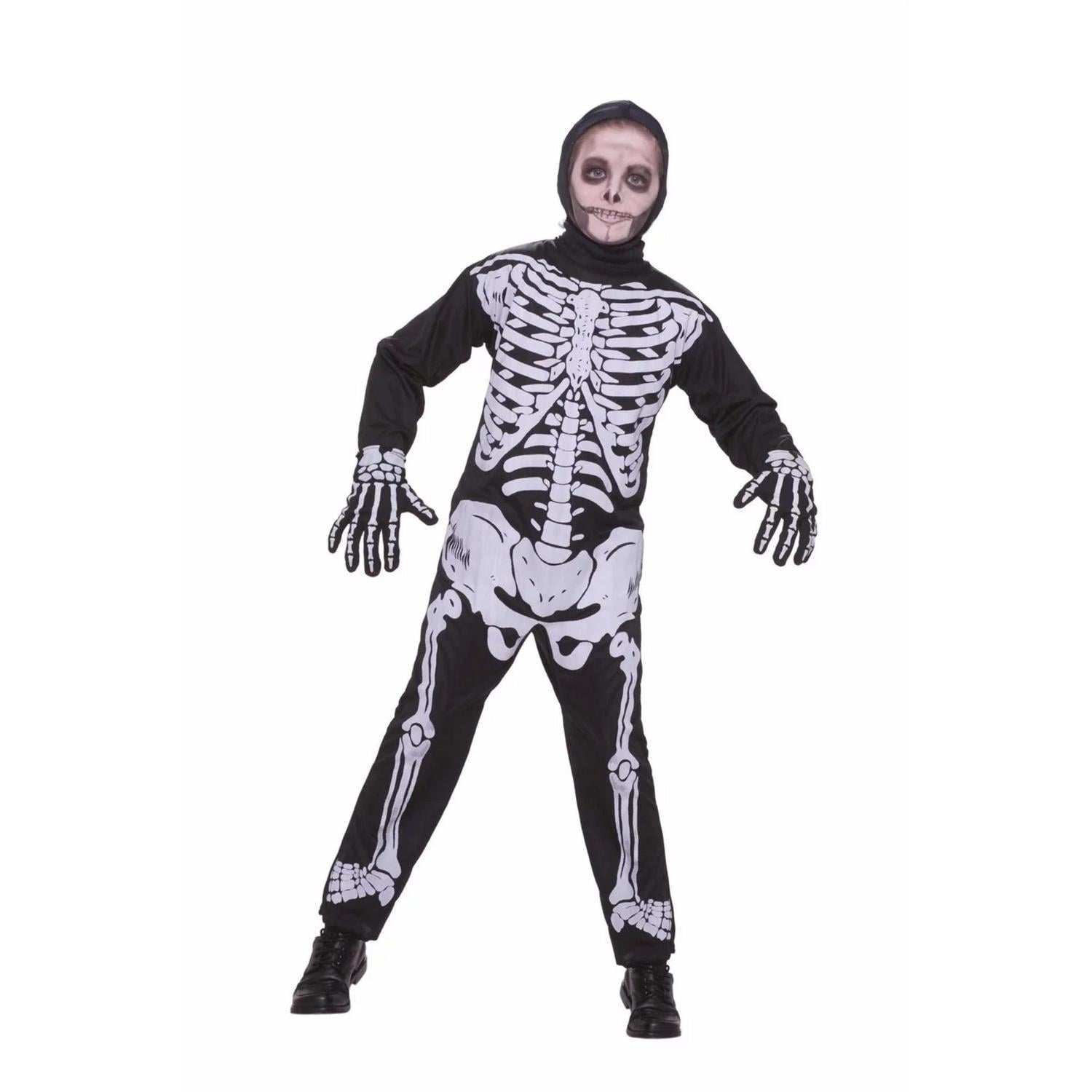 DISFRAZ DE CALAVERA SKELETON PARA NIÑOS - 1