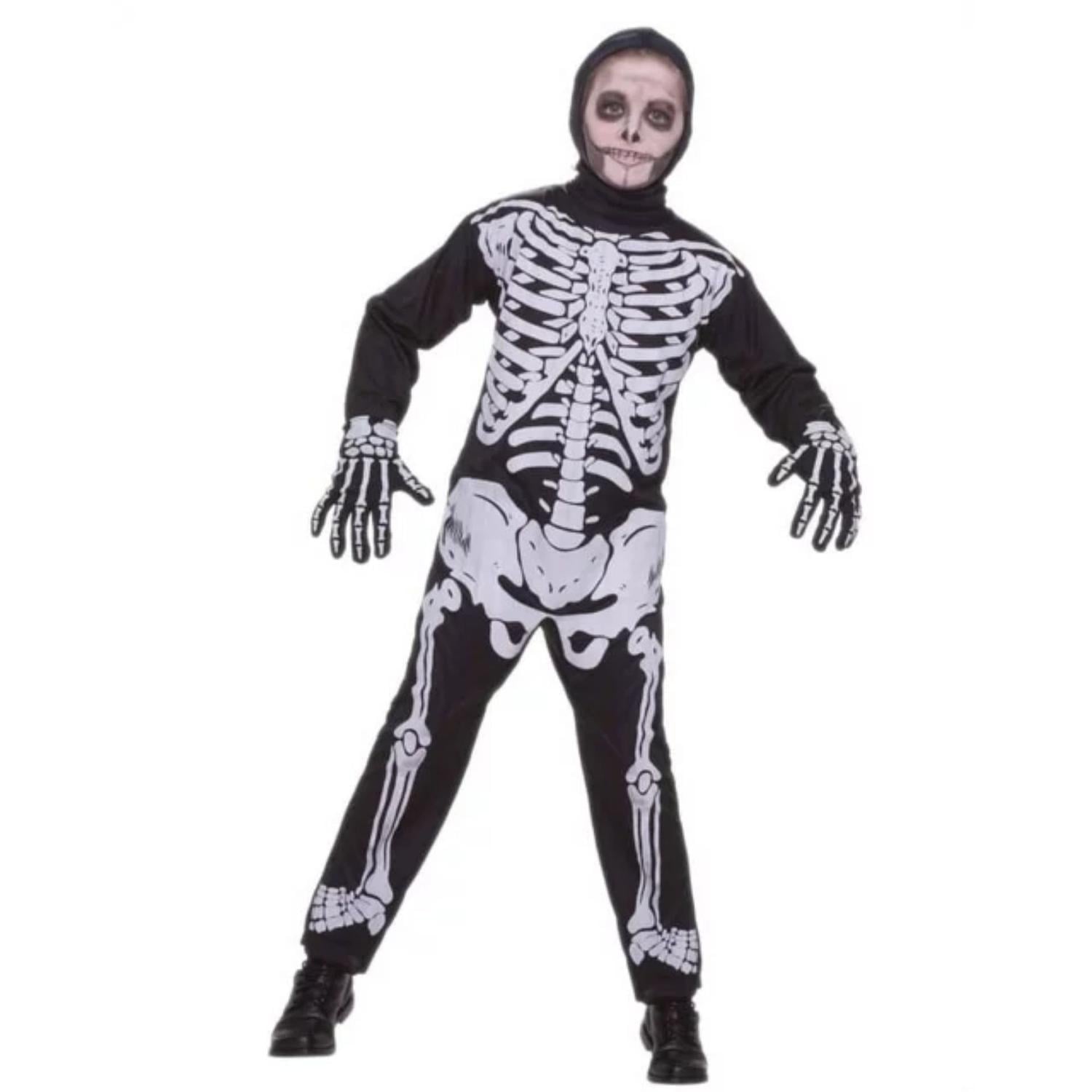 DISFRAZ DE CALAVERA SKELETON PARA NIÑOS - 2