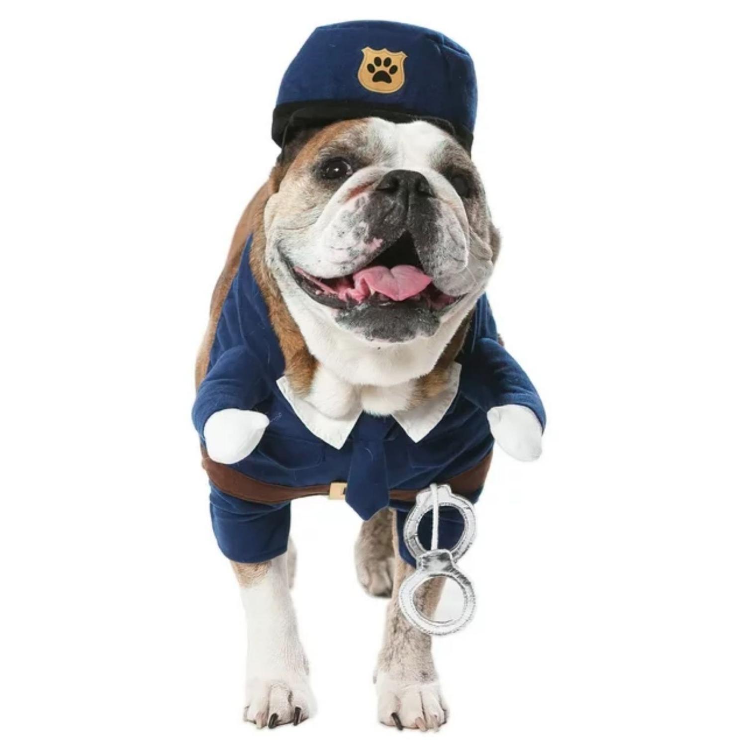DISFRAZ ALGODÓN PERRO POLICIA SUPETMARKET - 4