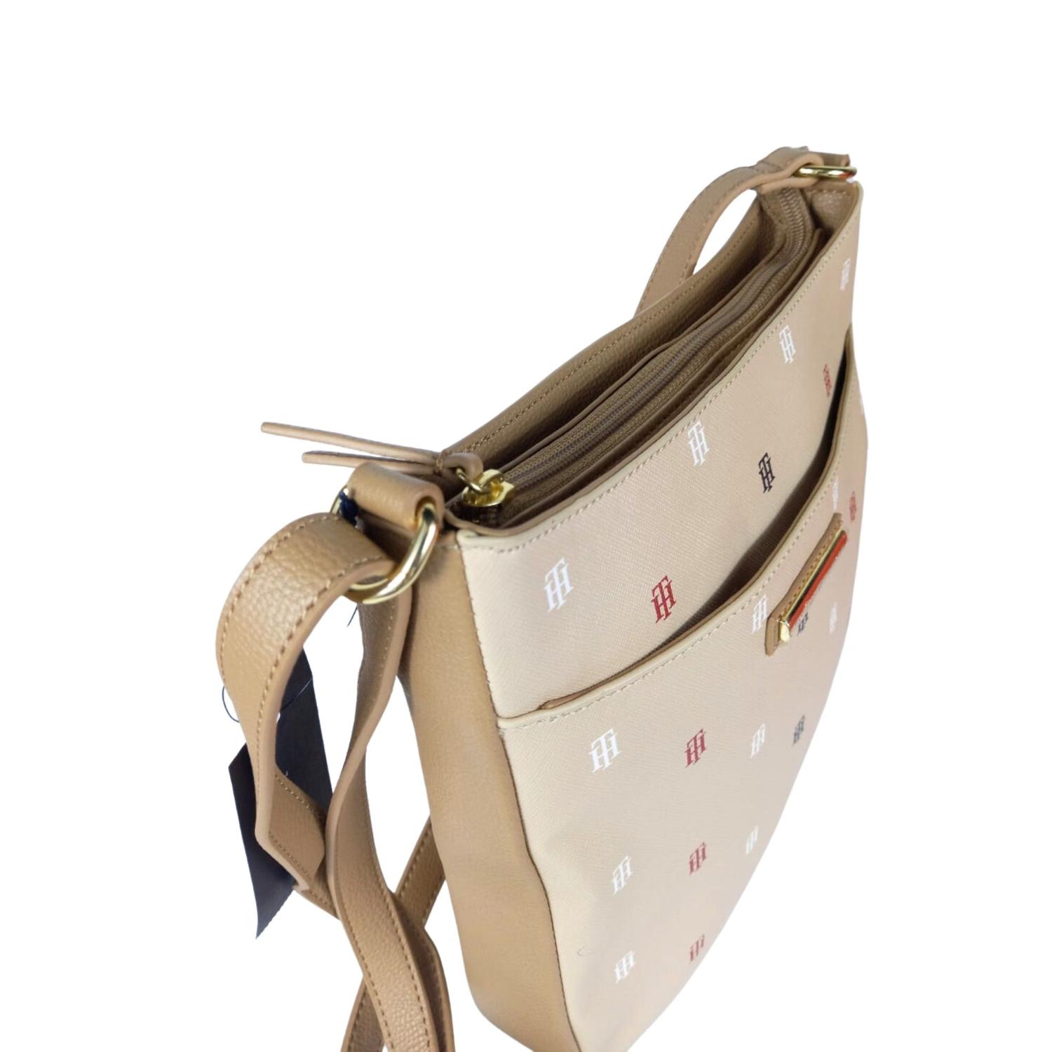 CROSSBODY TOMMY HILFIGER 69J8473 BEIGE MESSENGER - 2