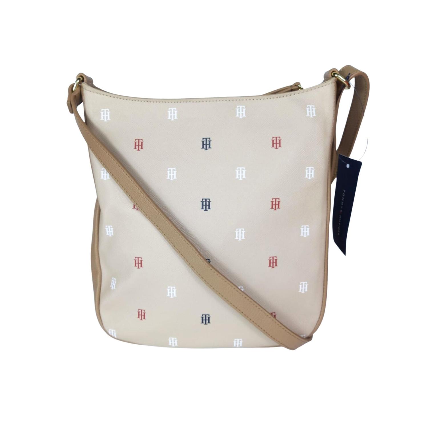CROSSBODY TOMMY HILFIGER 69J8473 BEIGE MESSENGER - 3
