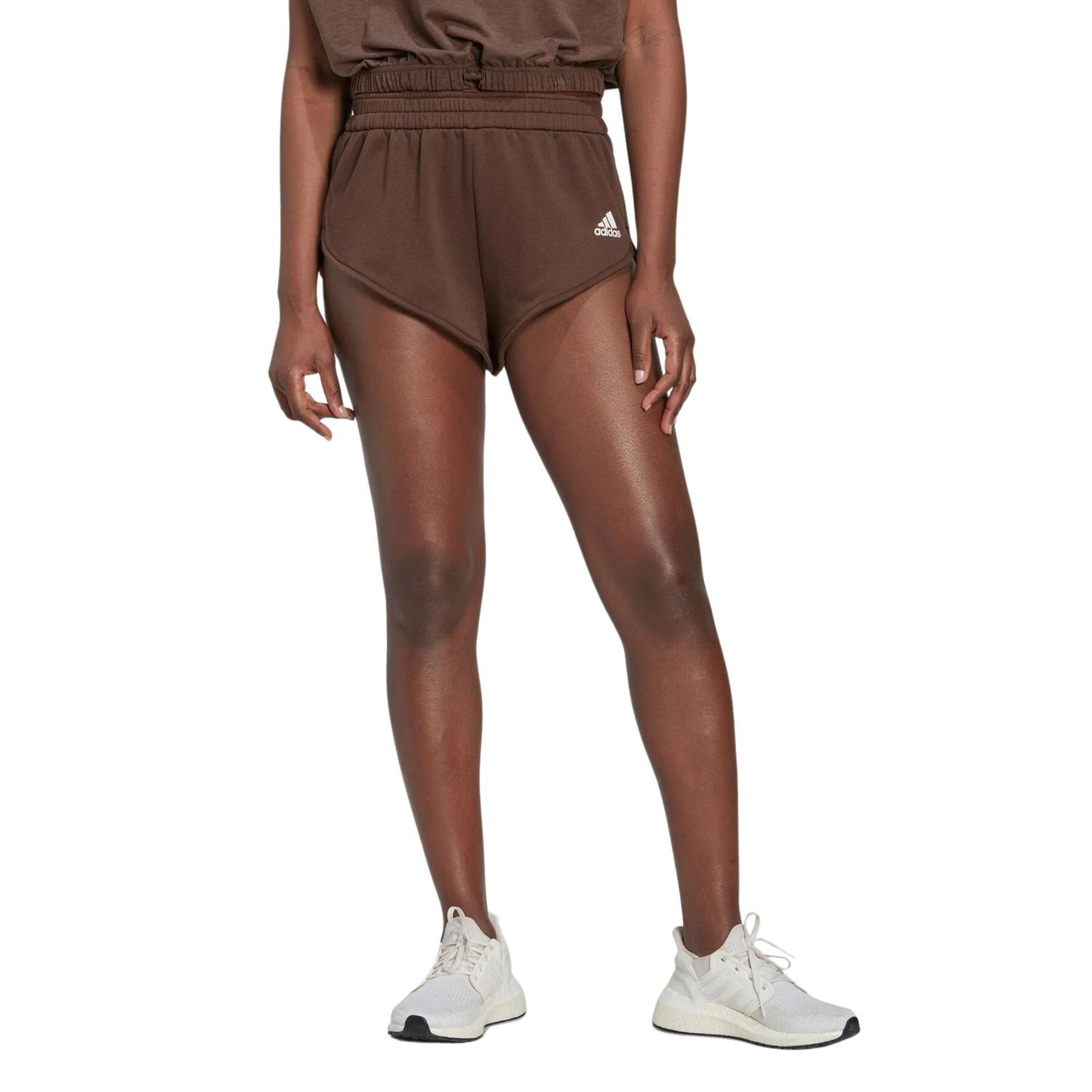 SHORT MUJER ADIDAS MARRÓN HYPERGLAM DEPORTIVO - 2