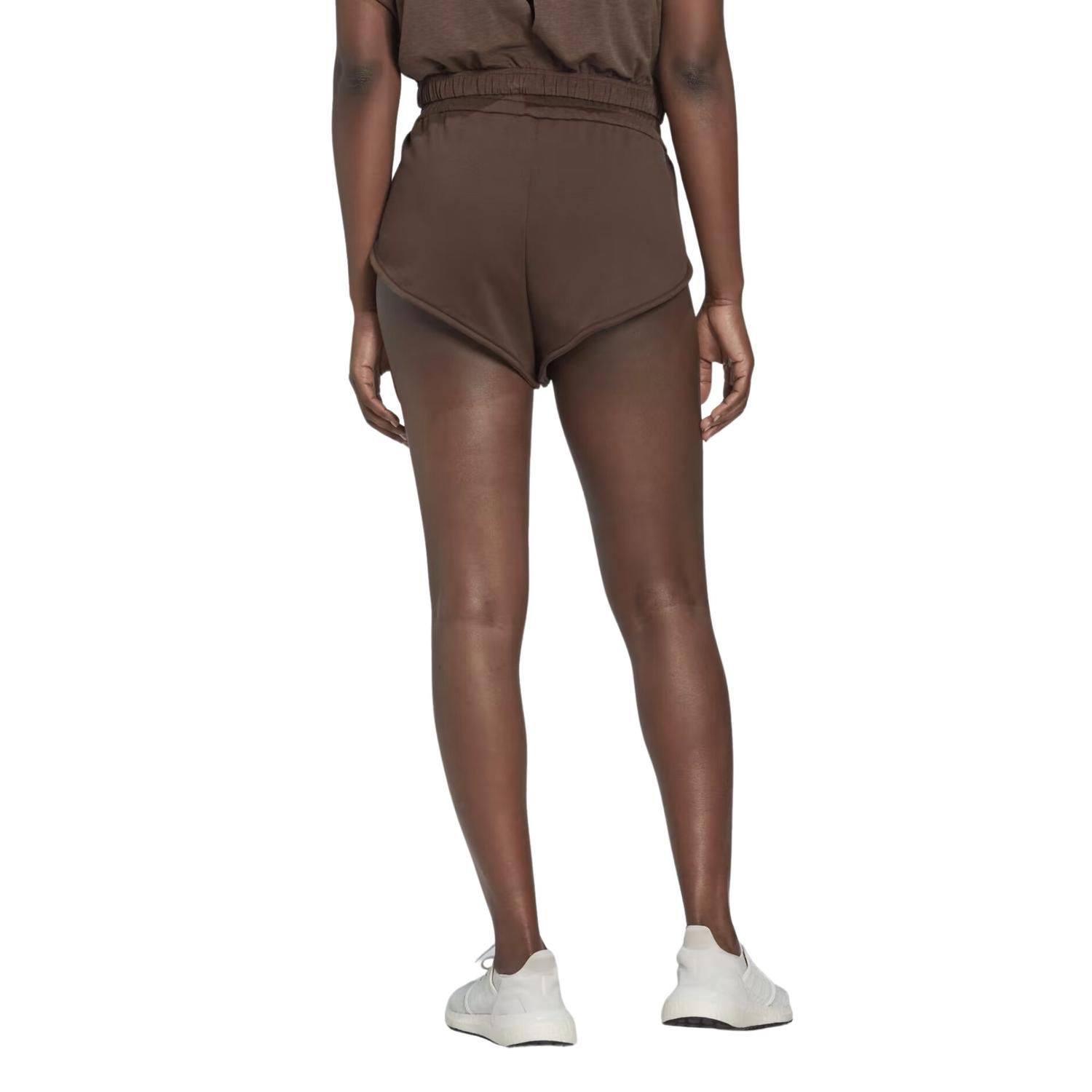 SHORT MUJER ADIDAS MARRÓN HYPERGLAM DEPORTIVO - 3