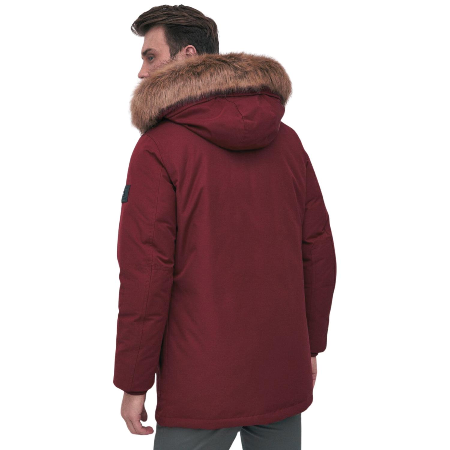 CASACA PARKATOMMY HILFIGER HAMPTON HEAVYWEIGHT - GUINDA - 2
