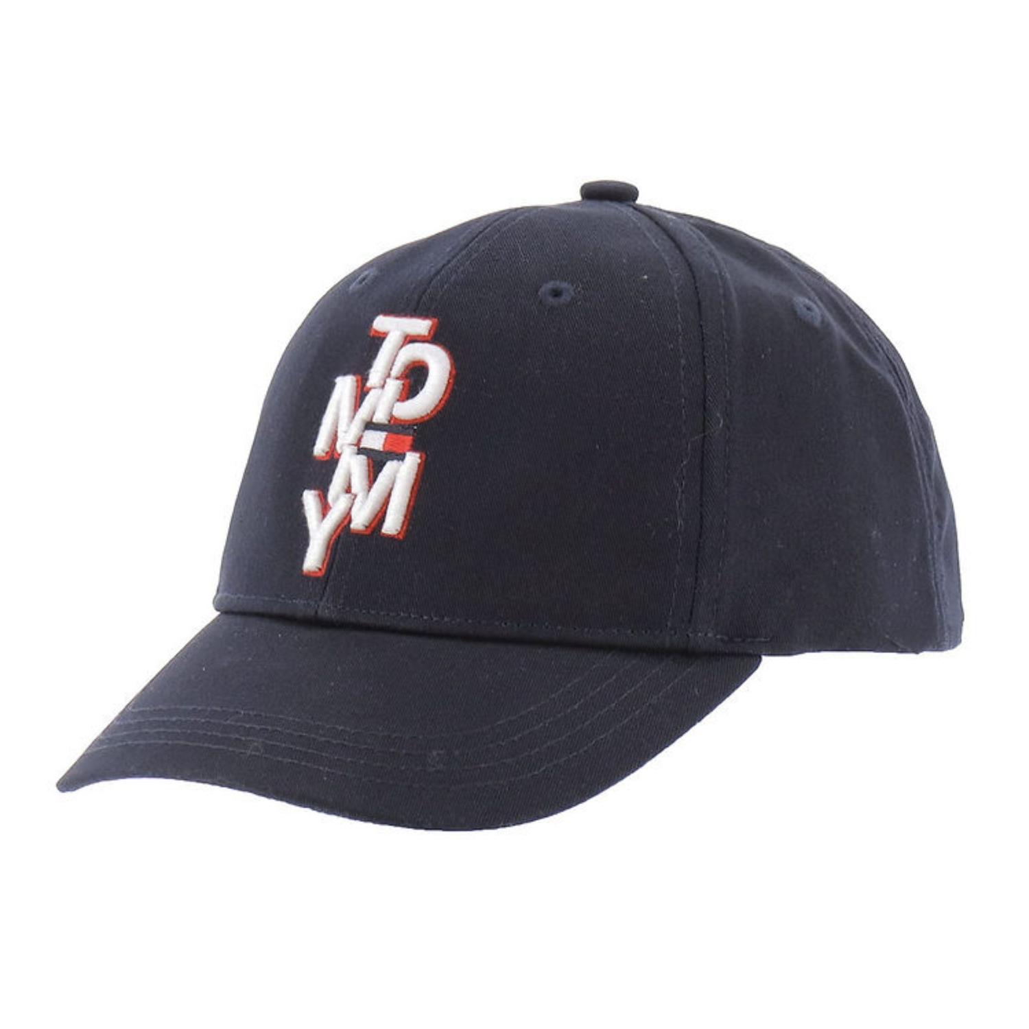 GORRA TOMMY HILFIGER NIÑO LOGO NAVY - 3