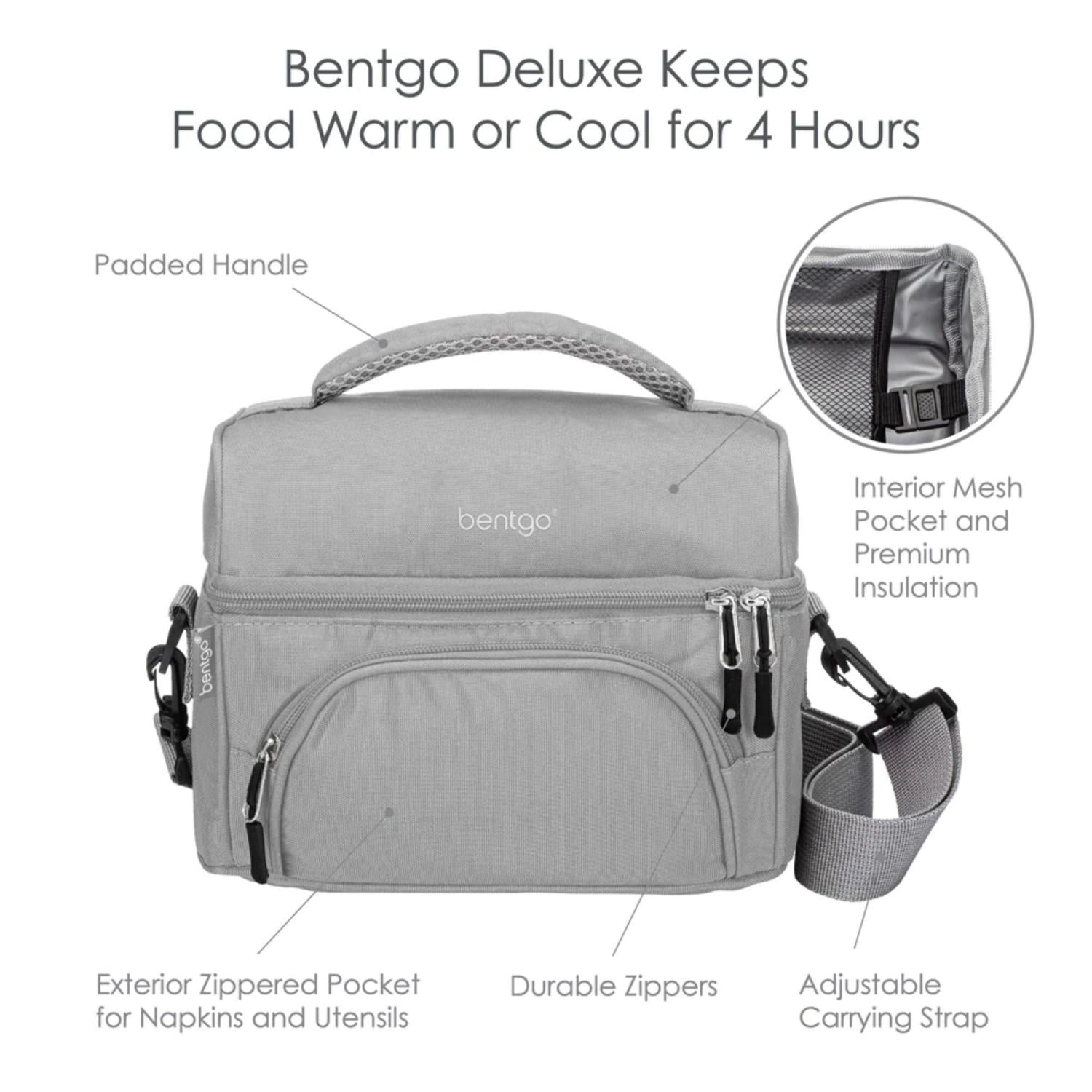 PORTA LONCHERA DELUXE BENTGO - GRIS - 4