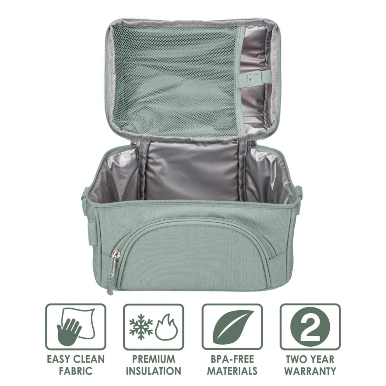 PORTA LONCHERA DELUXE BENTGO - VERDE CAQUI - 3