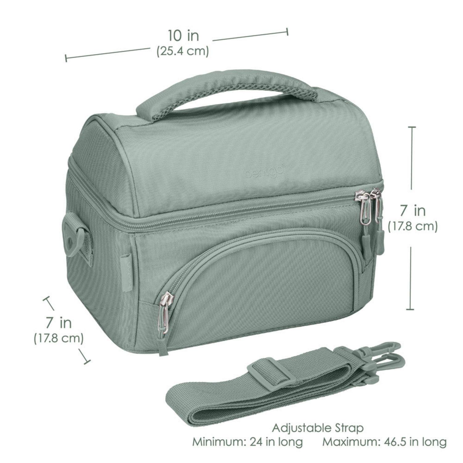 PORTA LONCHERA DELUXE BENTGO - VERDE CAQUI - 5