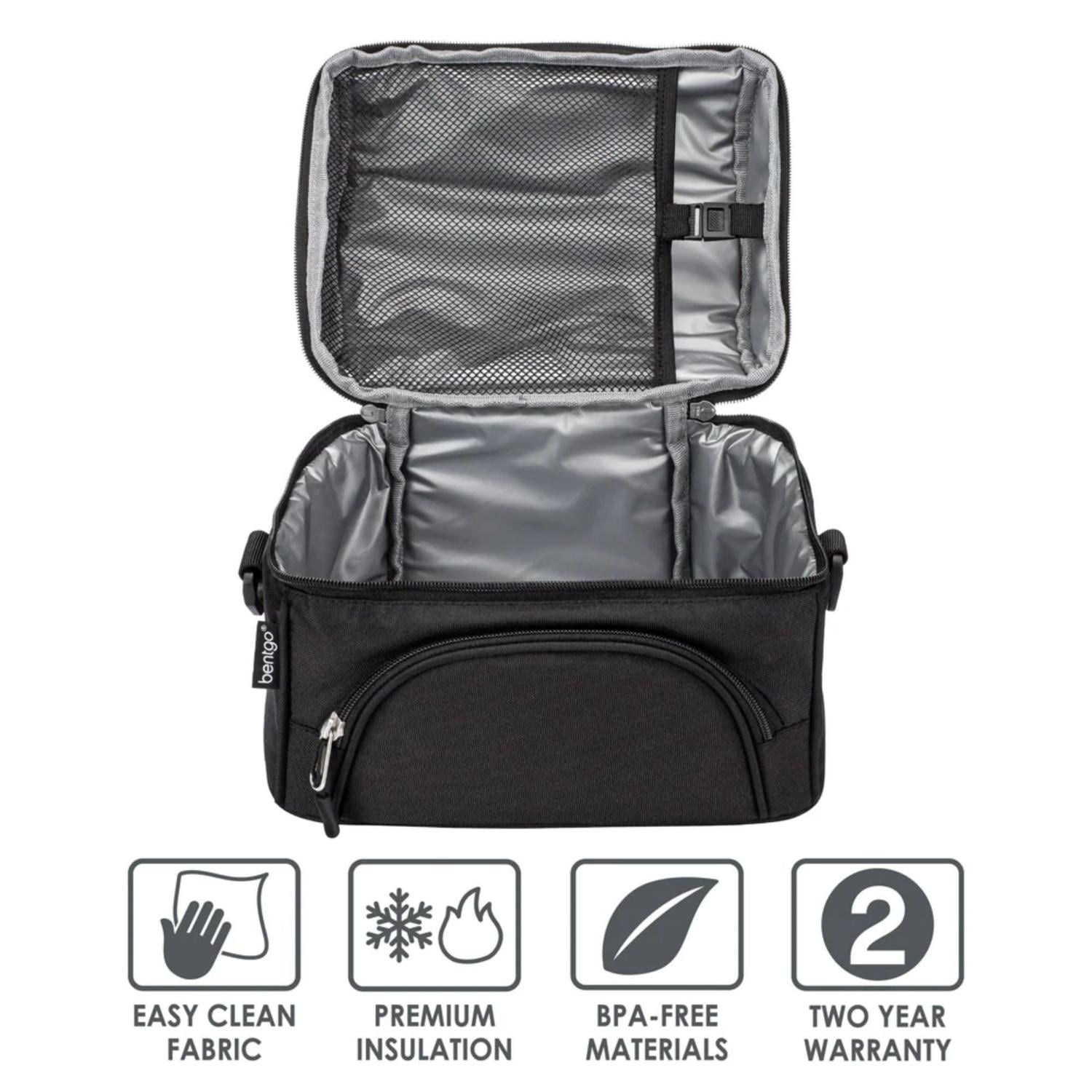 PORTA LONCHERA DELUXE BENTGO - NEGRO - 3