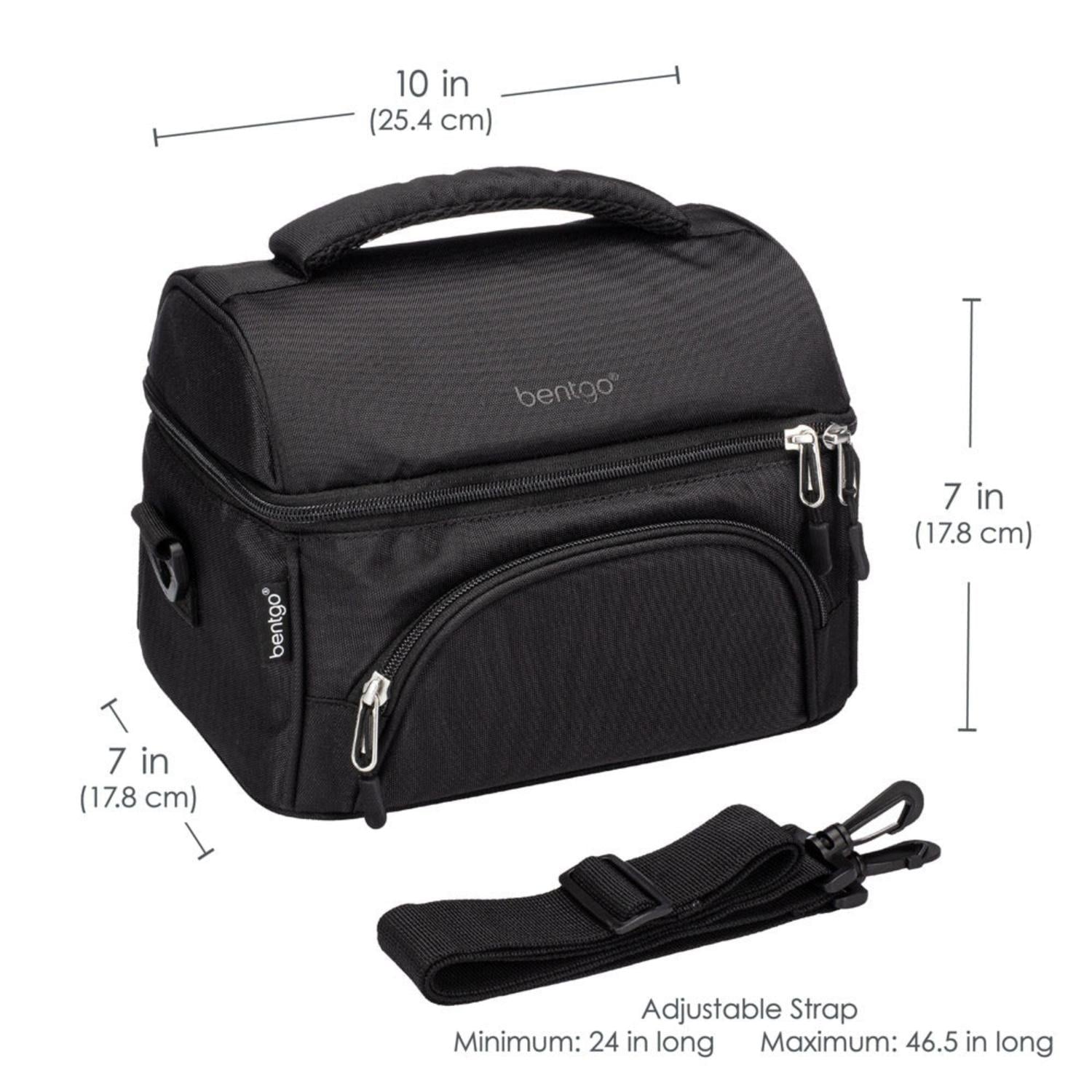 PORTA LONCHERA DELUXE BENTGO - NEGRO - 4