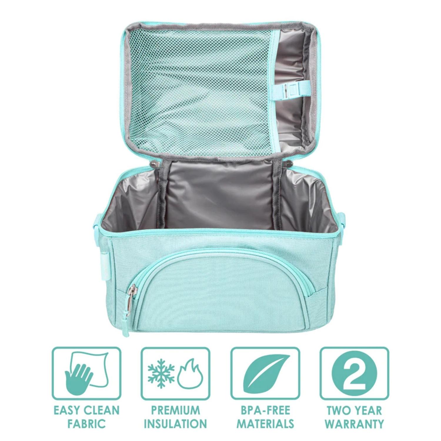 PORTA LONCHERA DELUXE BENTGO - COASTAL AQUA - 3