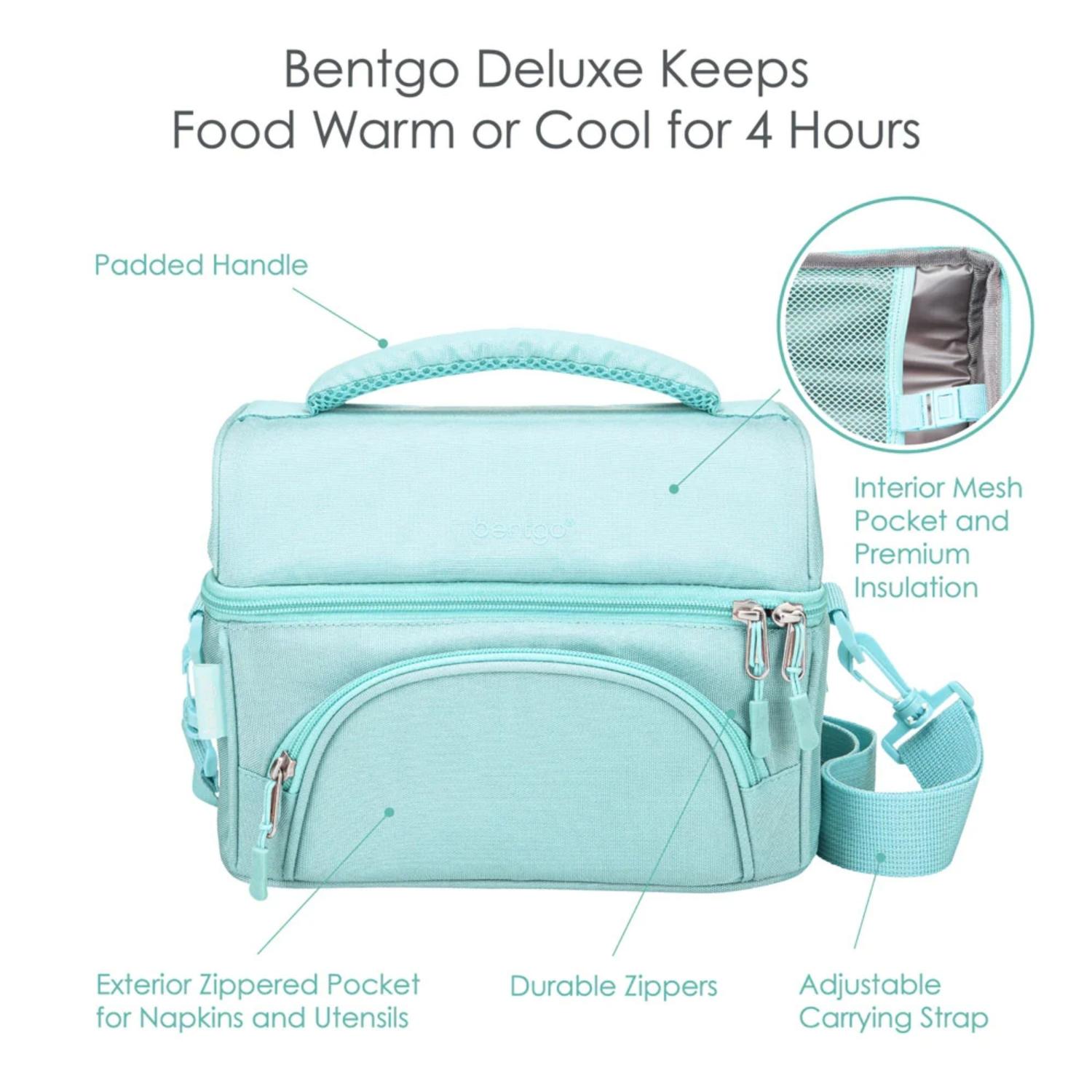 PORTA LONCHERA DELUXE BENTGO - COASTAL AQUA - 4