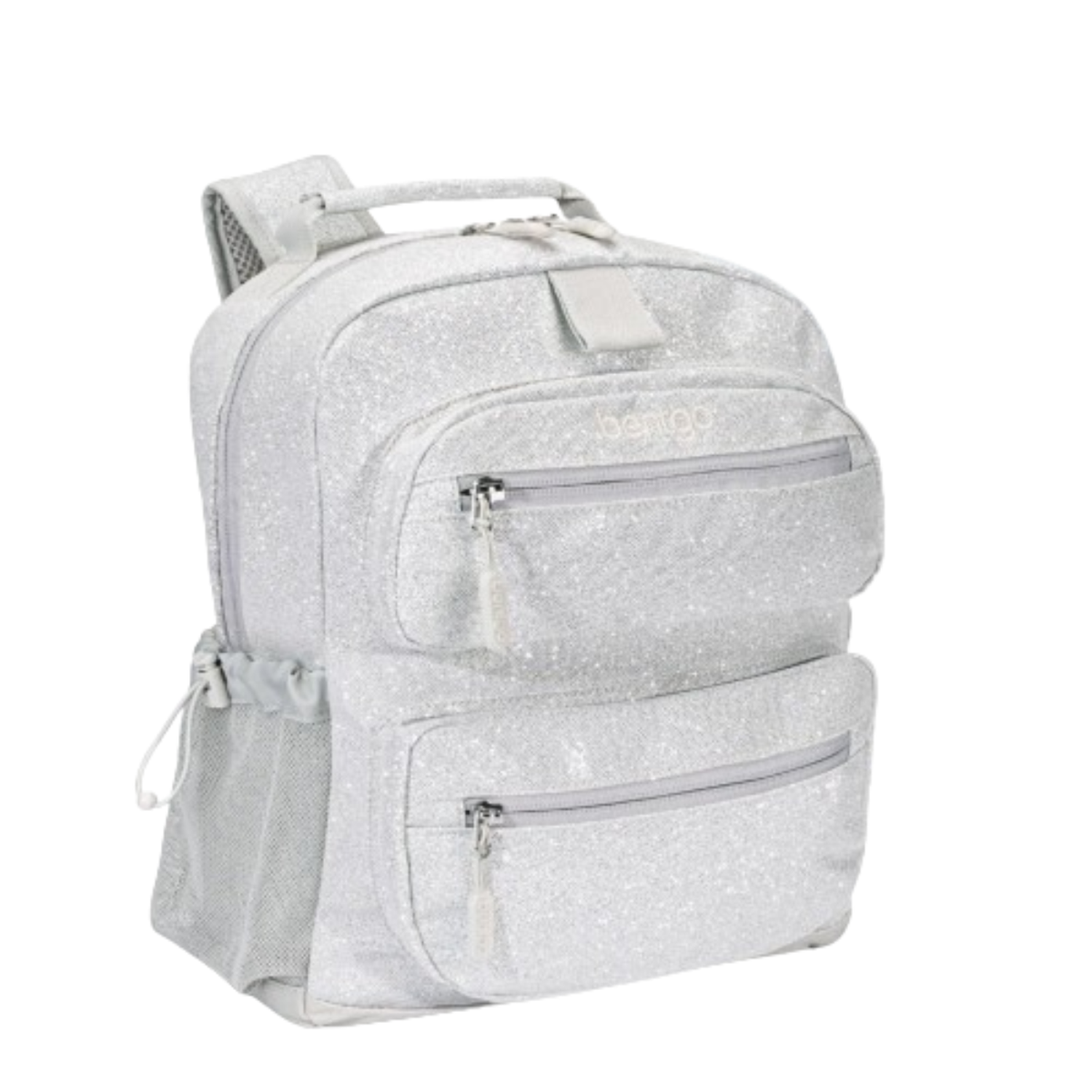 MOCHILA BENTGO BGBKPAKV2SLGL PLATEADO ESCOLAR KIDS BRILLO - 1