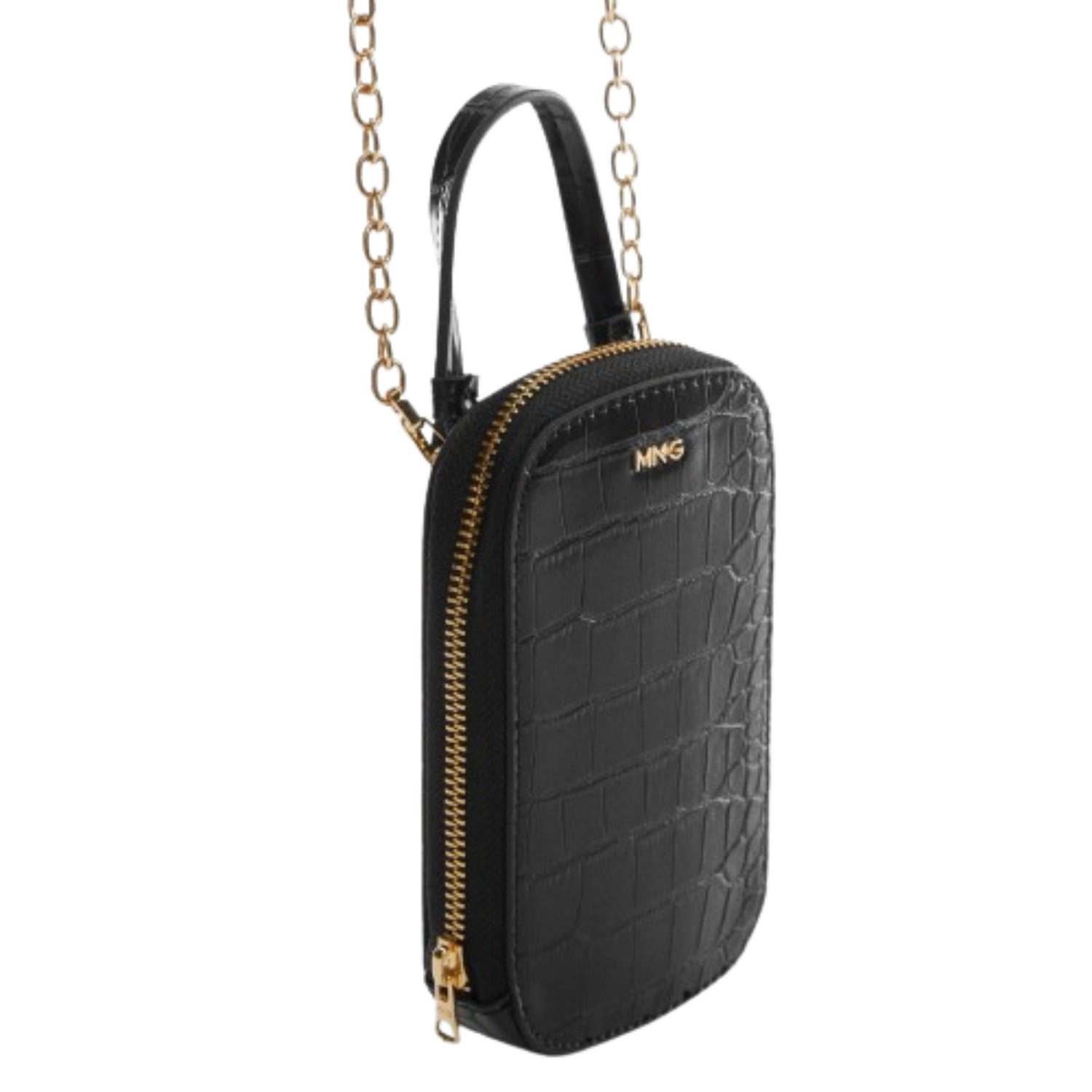 CROSSBODY MARVELOUS 330255 NEGRO PORTA CELULAR MANGO LETICIA - 1