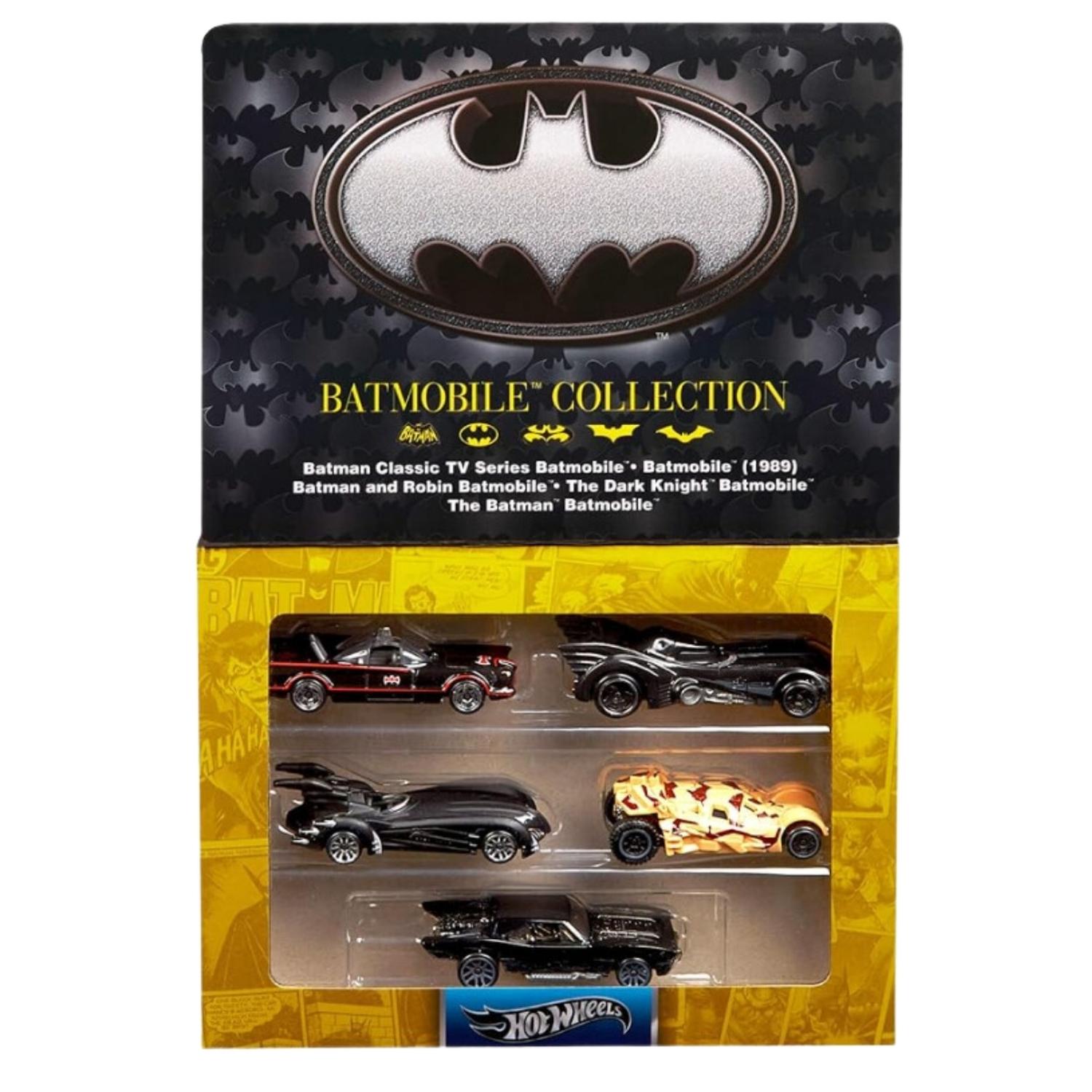 SET CARROS BATMAN HOT WHEELS COLECCION BATMOBILE - 1