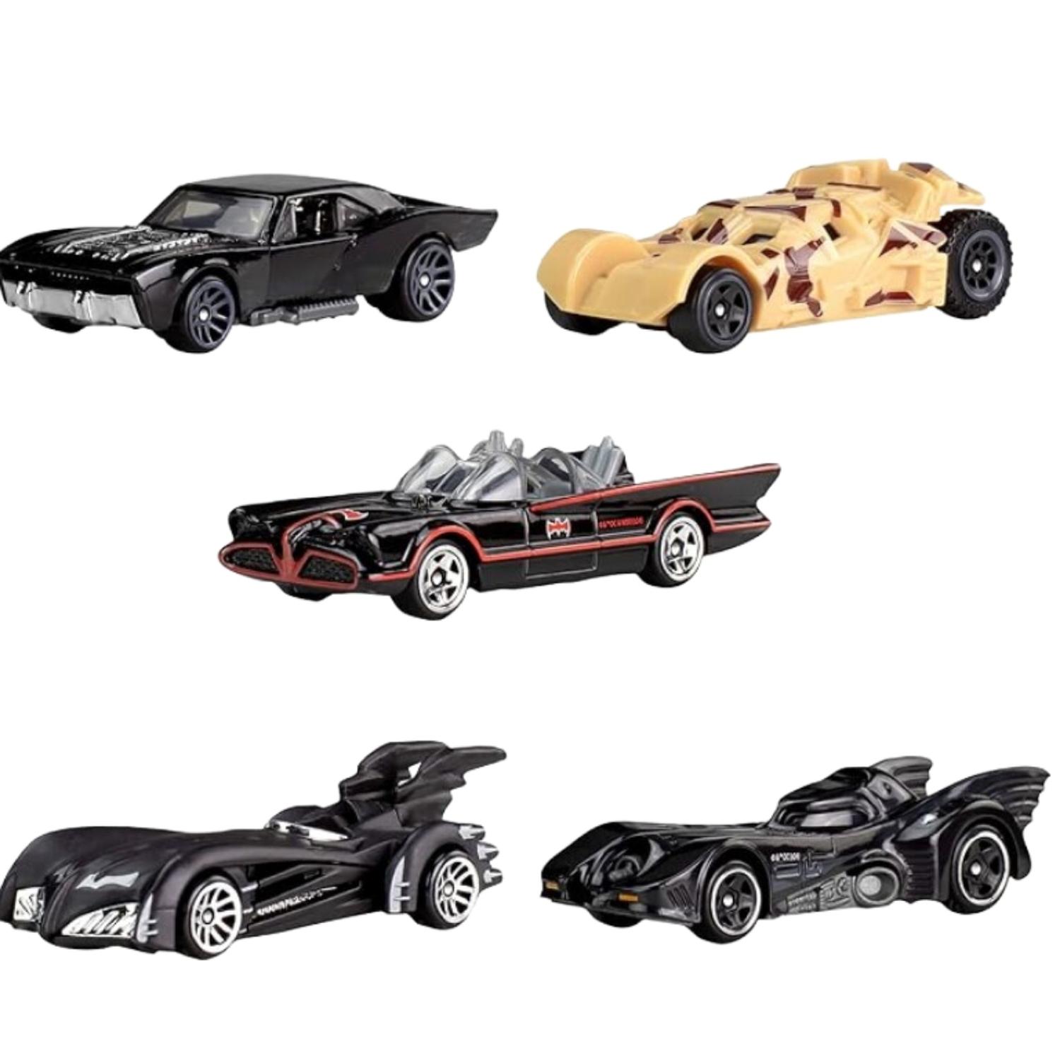 SET CARROS BATMAN HOT WHEELS COLECCION BATMOBILE - 2