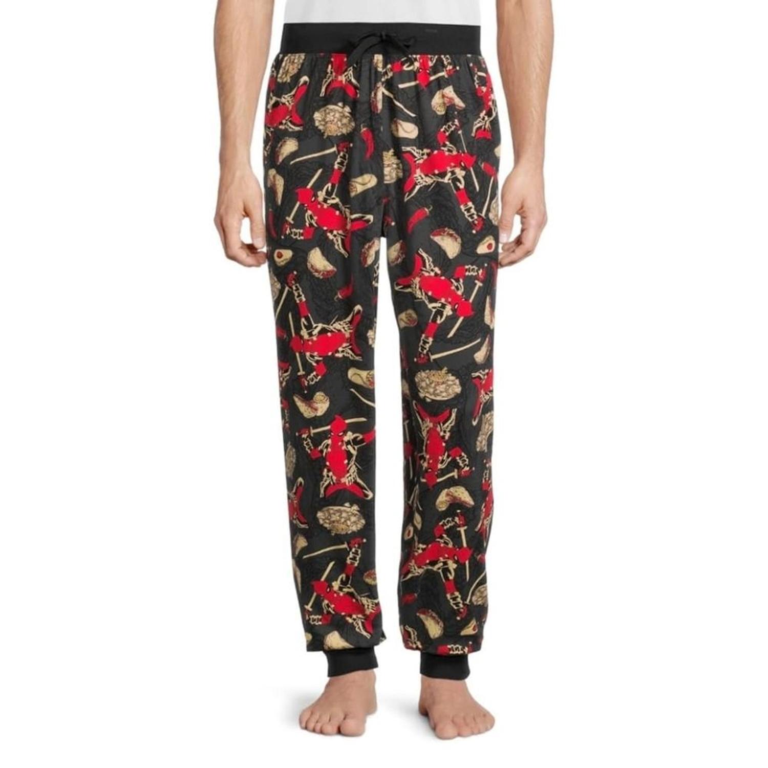 JOGGER PIJAMA PARA HOMBRE DEADPOOL CON BOLSILLOS - 1