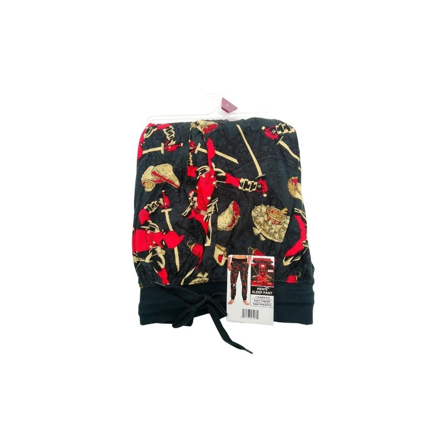 JOGGER PIJAMA PARA HOMBRE DEADPOOL CON BOLSILLOS - 2