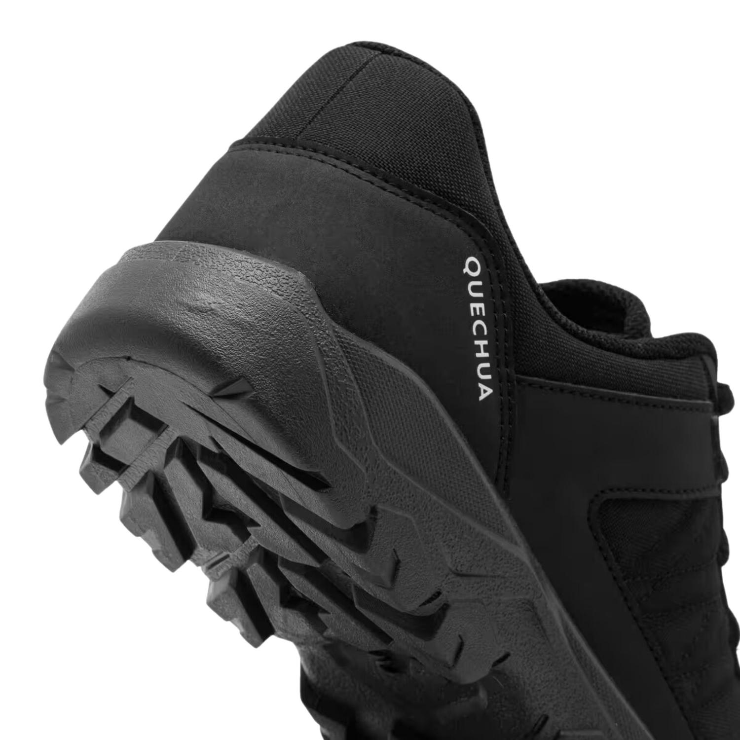 ZAPATILLAS TREKKING QUECHUA 8844095 NEGRO Y MONTAÑA HOMBRE NH50 - 4
