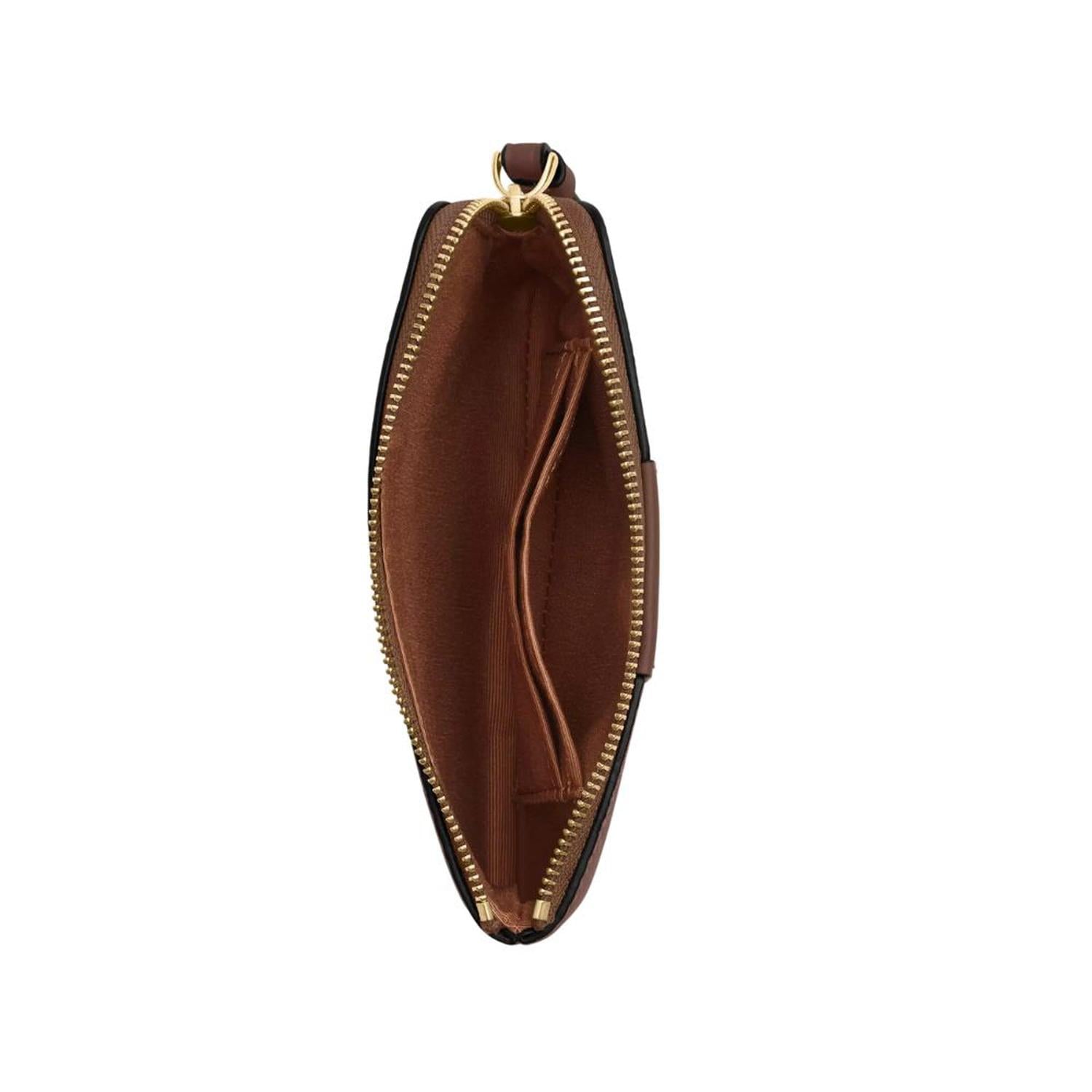 CARTERA COACH CW854 CUERO MARRON MANO ZIP AORUND - 2