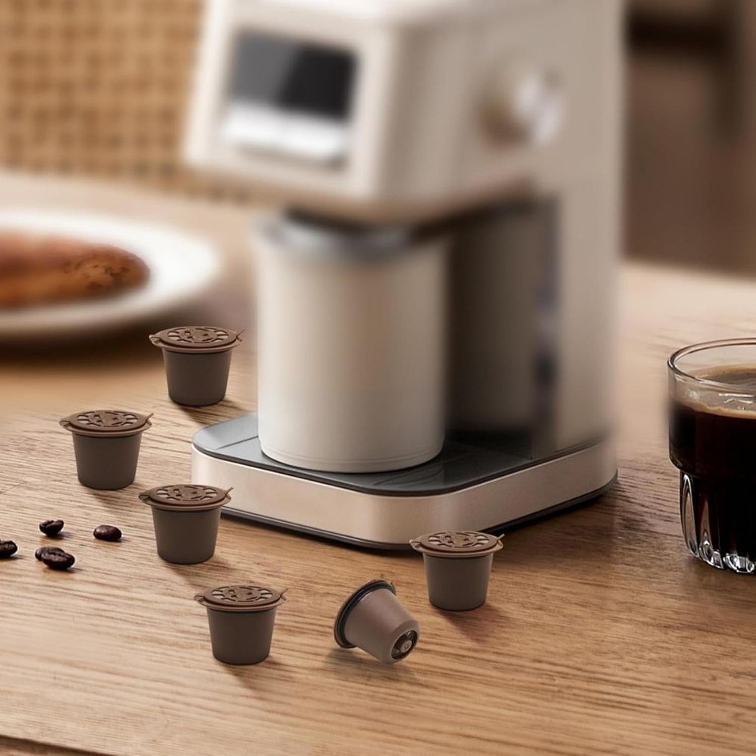 CAPSULAS DE CAFÉ REUTILIZABLES PARA NESPRESSO - 6 UNIDADES - 9