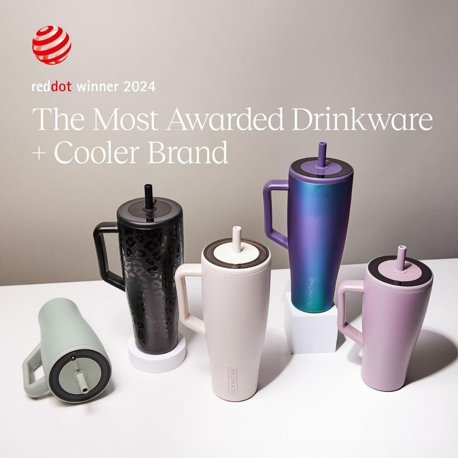 TUMBLER VASO AISLADO BRUMATE ERA A PRUEBA DE FUGAS CON TAPA Y PAJILLA 40 OZ - DUNE - 7