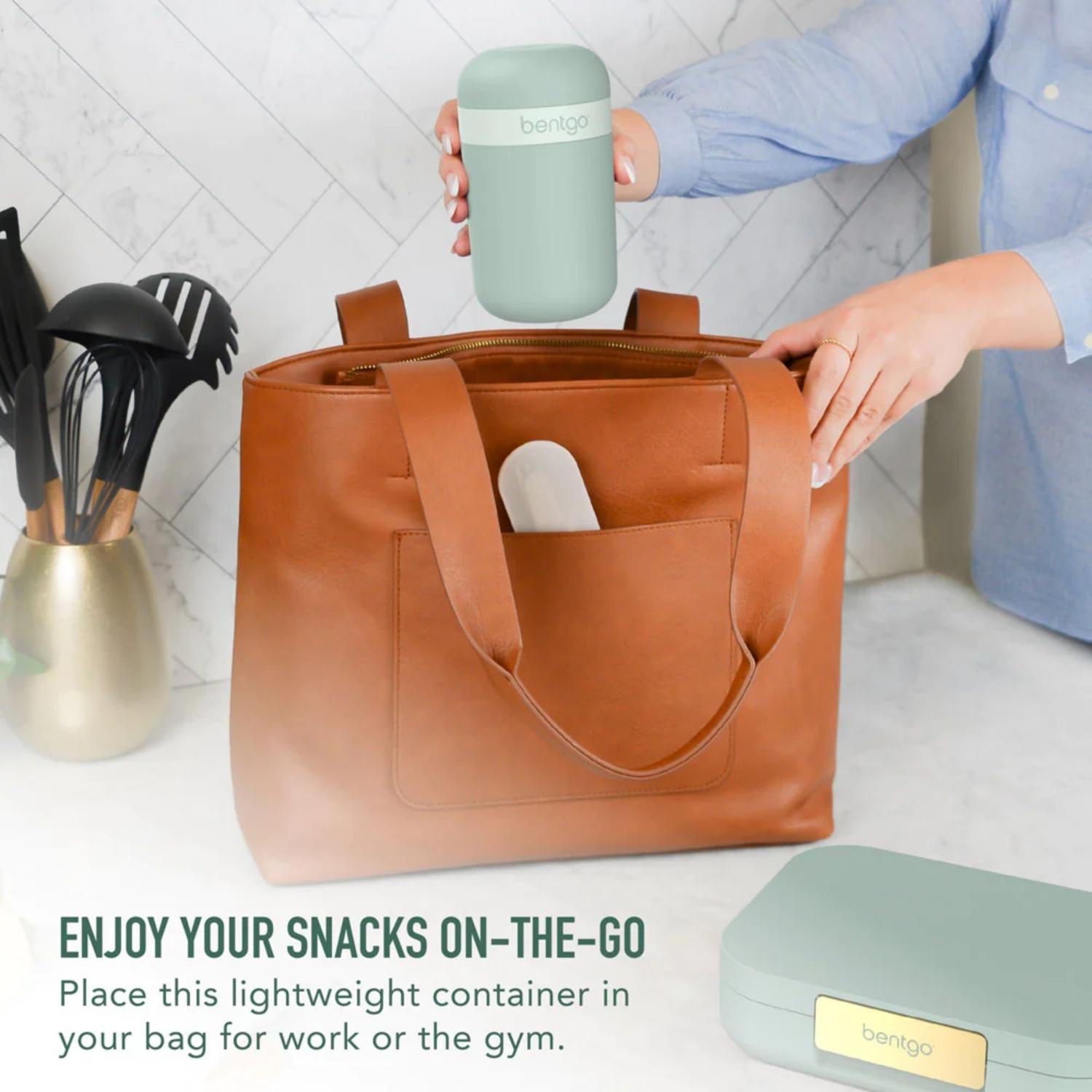 LONCHERA BENTGO BGSNKCP MG VERDE SNACK CUP MENTA - 2