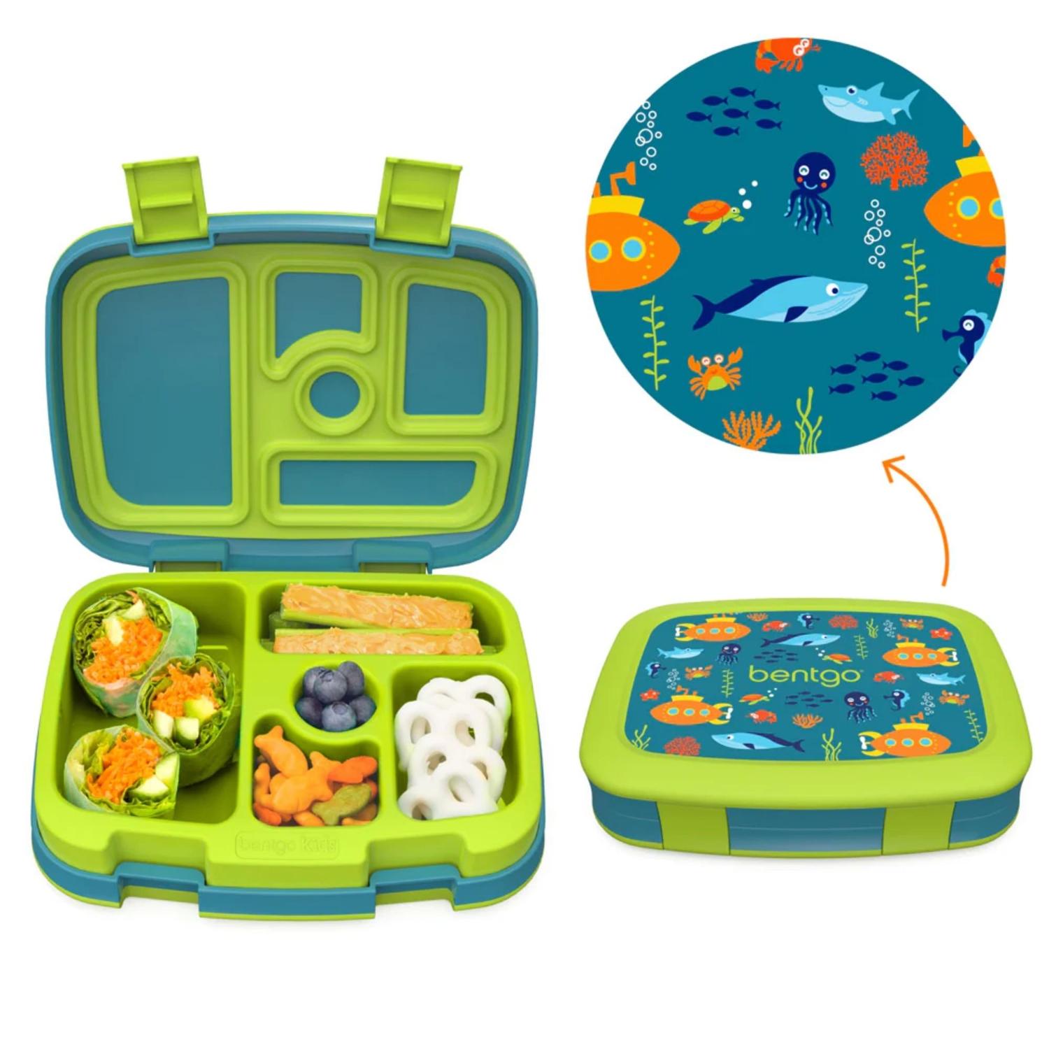 LONCHERA BENTGO BGKDPT SUB VERDE KIDS LUNCH BOX SUBMARINO - 1