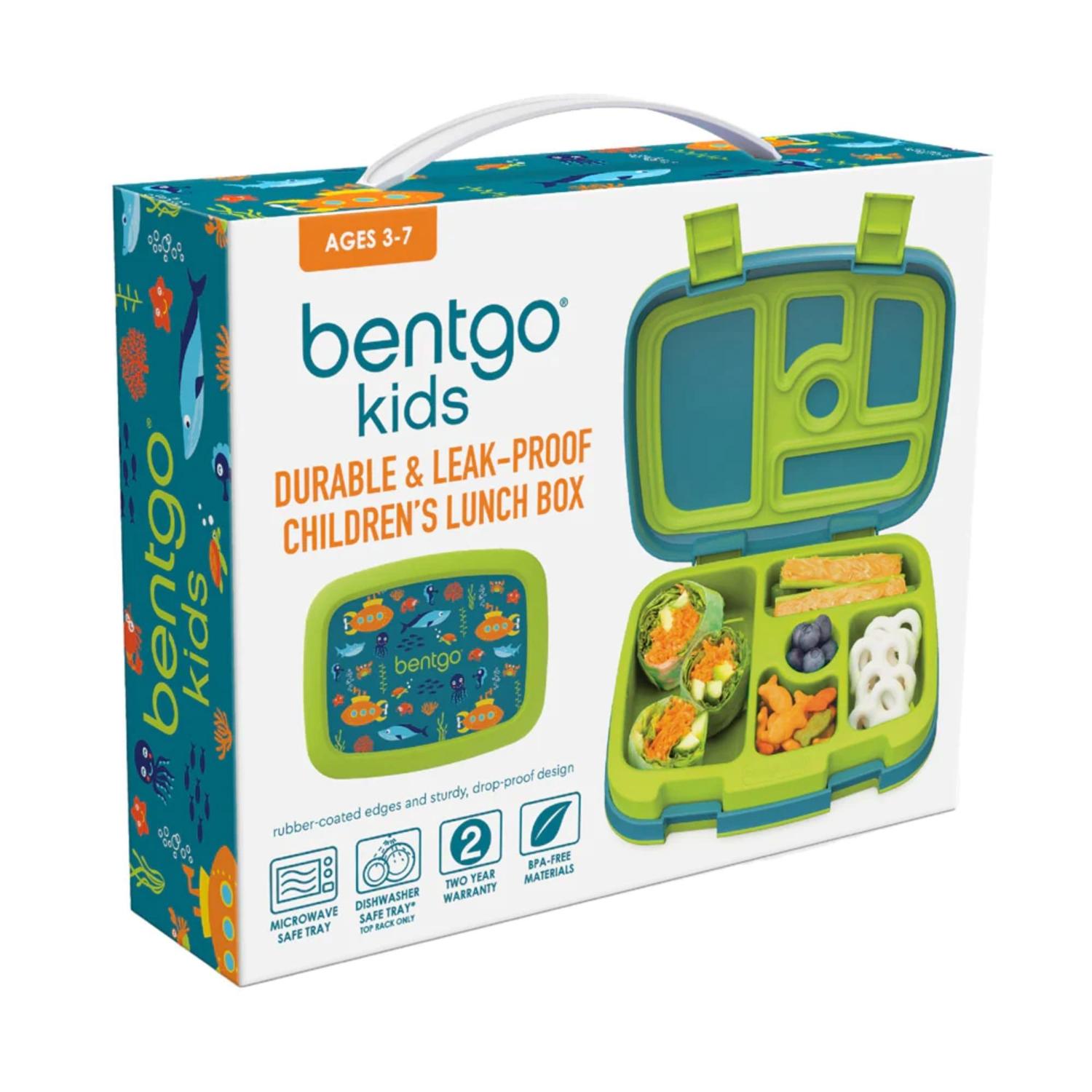 LONCHERA BENTGO BGKDPT SUB VERDE KIDS LUNCH BOX SUBMARINO - 3