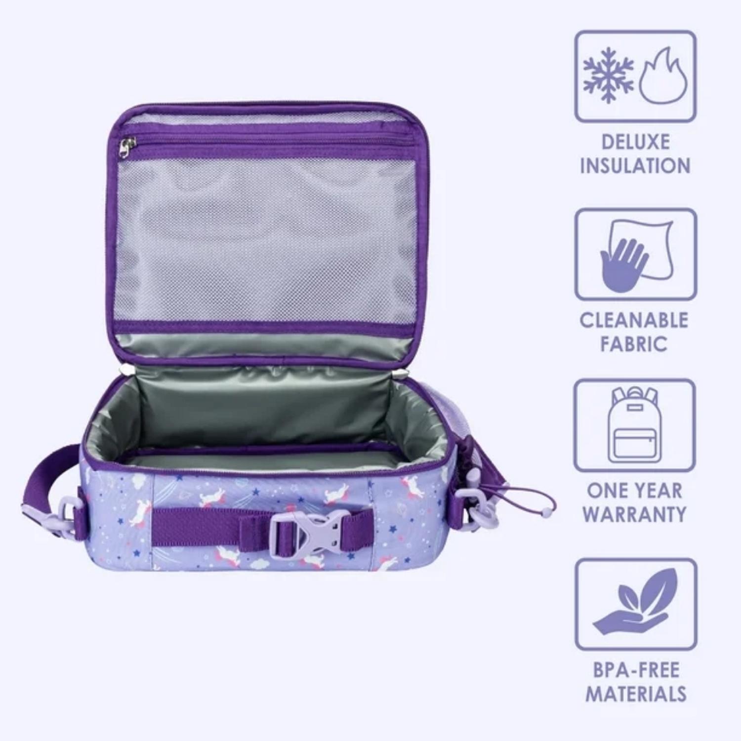 PORTA LONCHERA BENTGO KIDS LUNCH BAG - UNICORNIO CLARO - 3