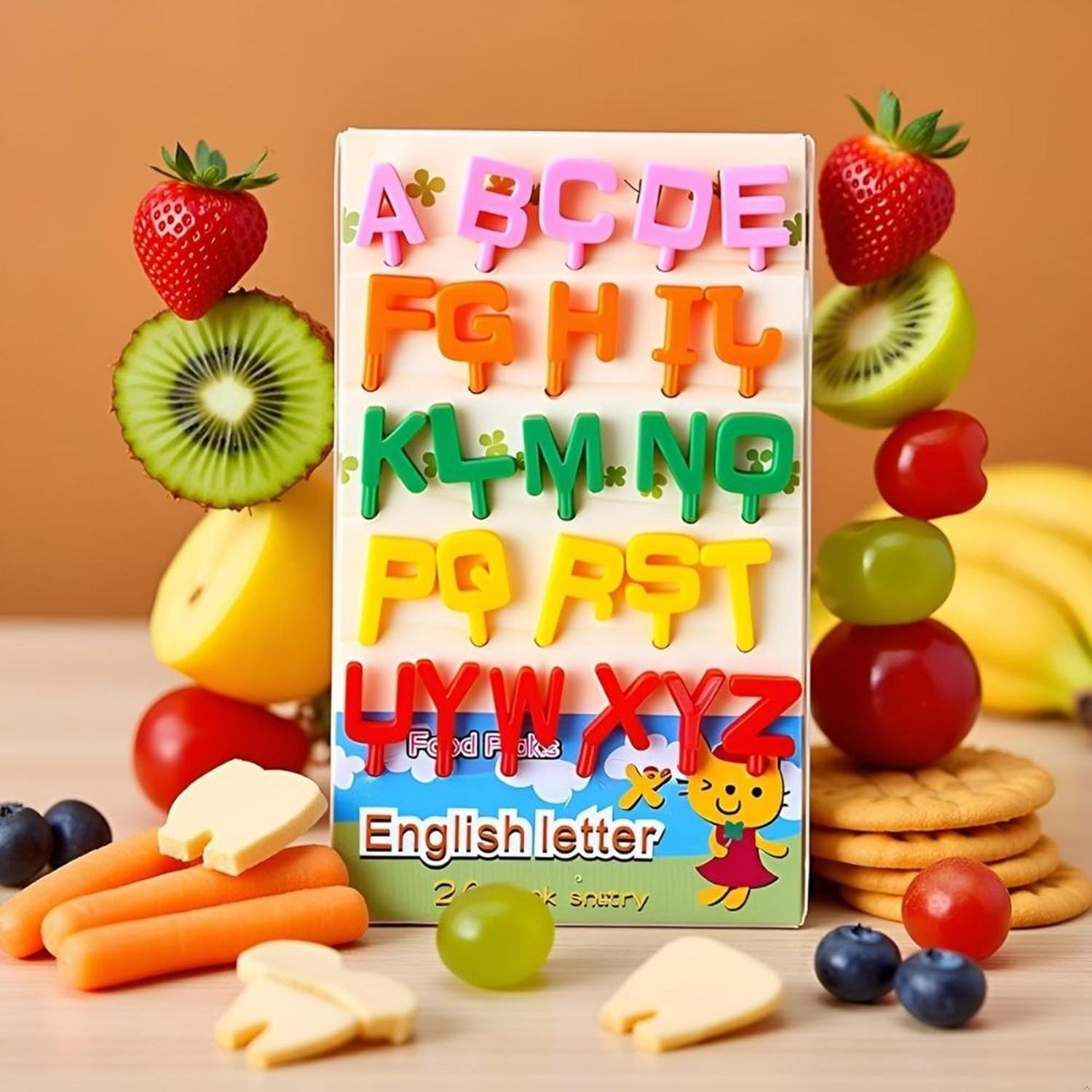 PICKERS O MONTADIENTES LETRAS DE ABECEDARIO - PACKX2 - 5