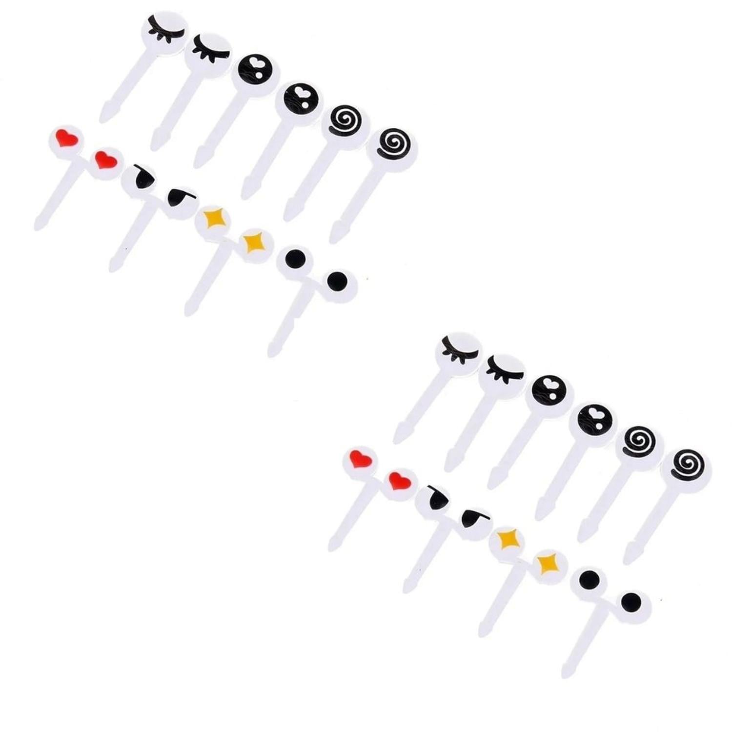 PICKER O MONDADIENTES EN FORMA DE OJITOS - 20 UNIDADES - 1