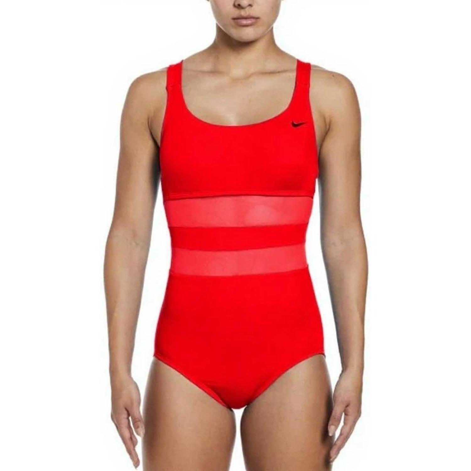 ROPA DE BAÑO NIKE MESH - NARANJA - 1