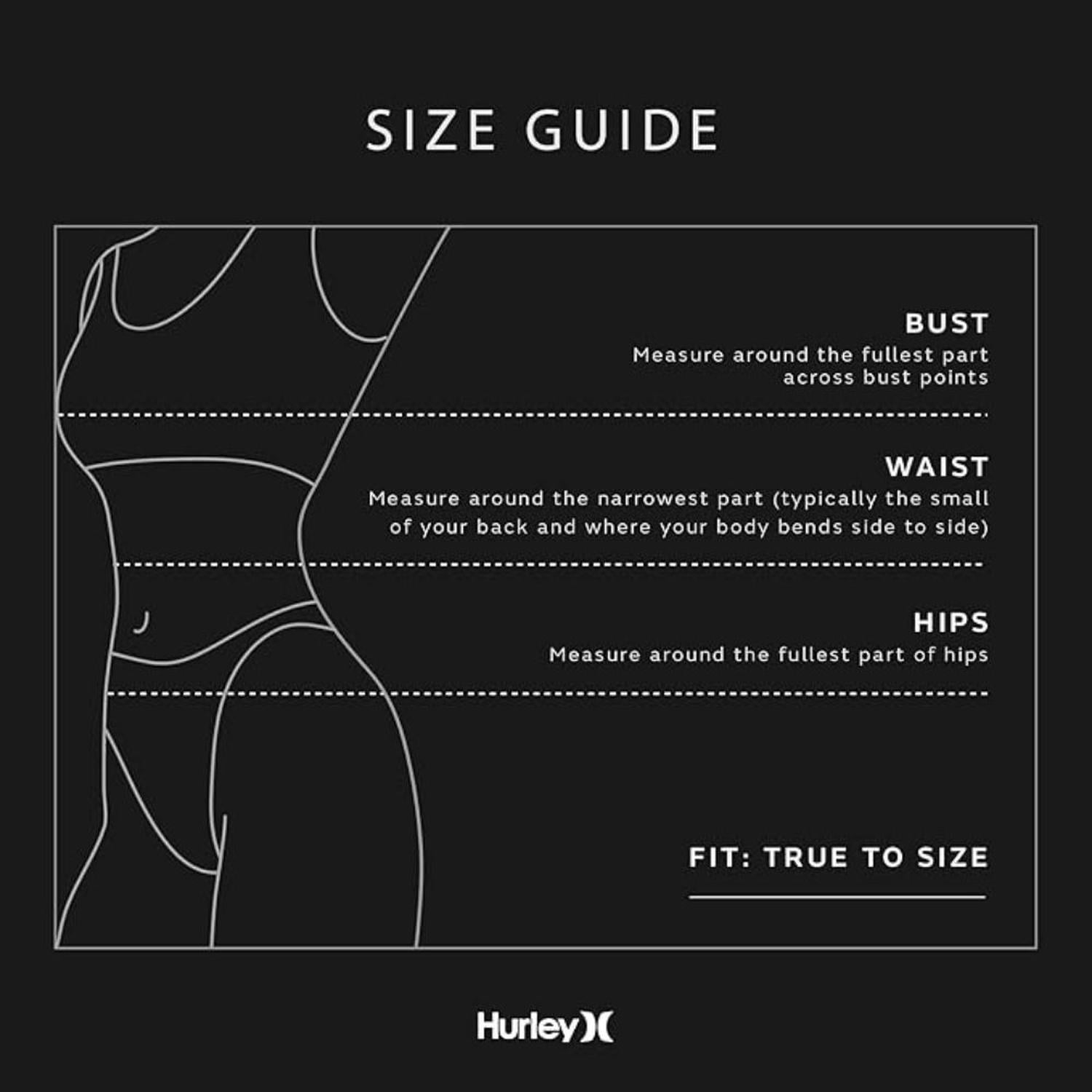 CALZON BIKINI BOTTOM HURLEY TAB ON THE SIDE - 5