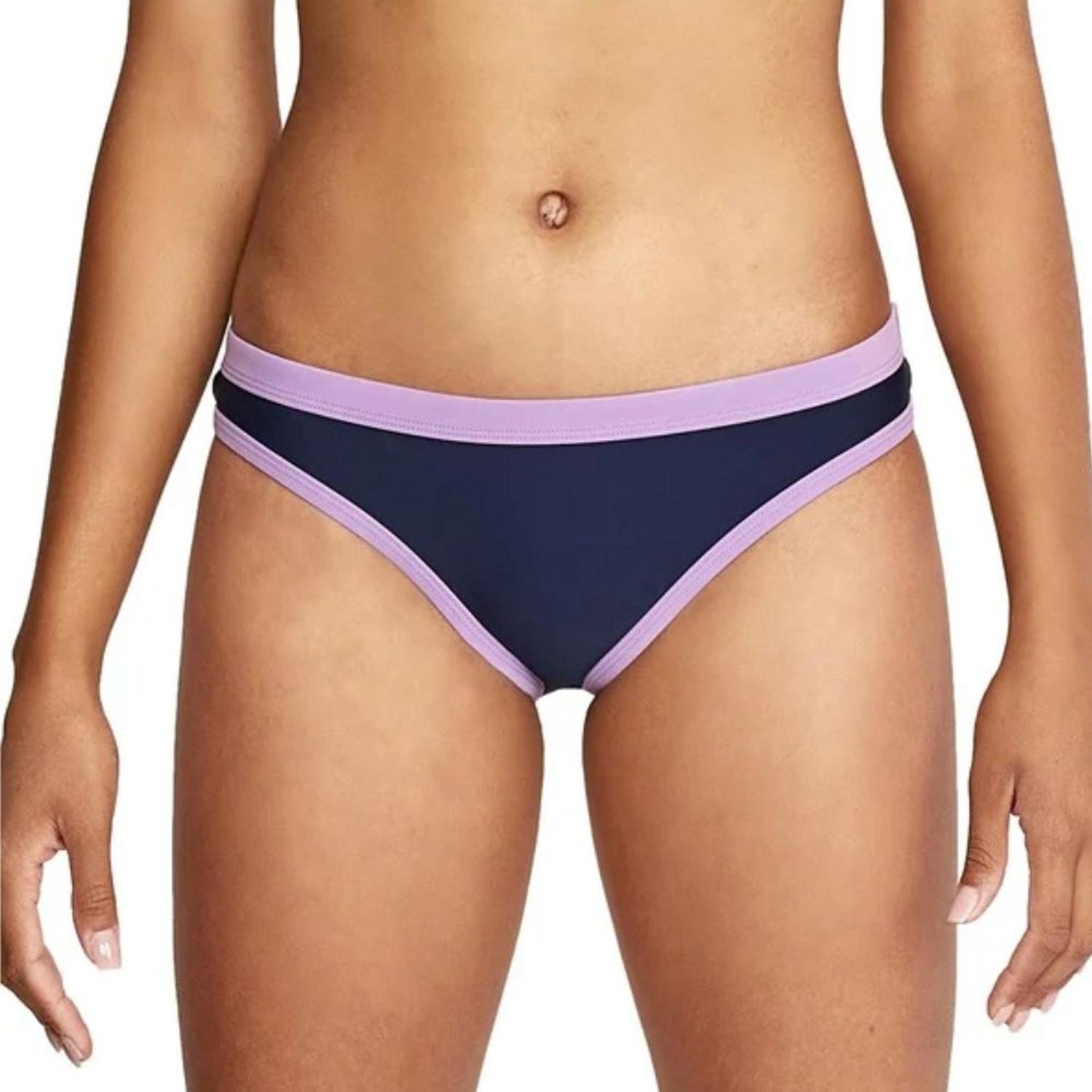 CALZON BIKINI BOTTOM SPEEDO HIPSTER CON RIBETE - 1