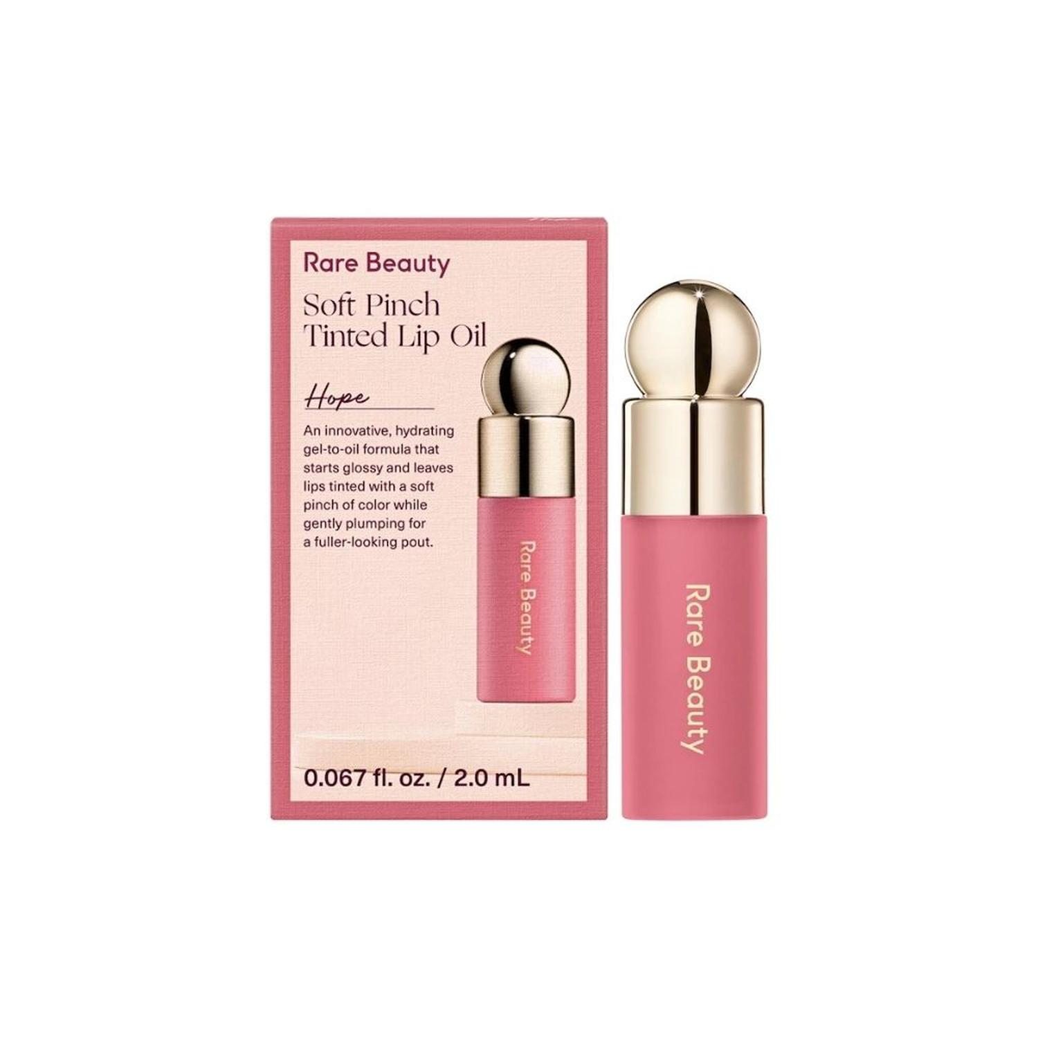 MINI ACEITE LABIAL CON COLOR RARE BEAUTY TINTED LIP OIL - HOPE - 1