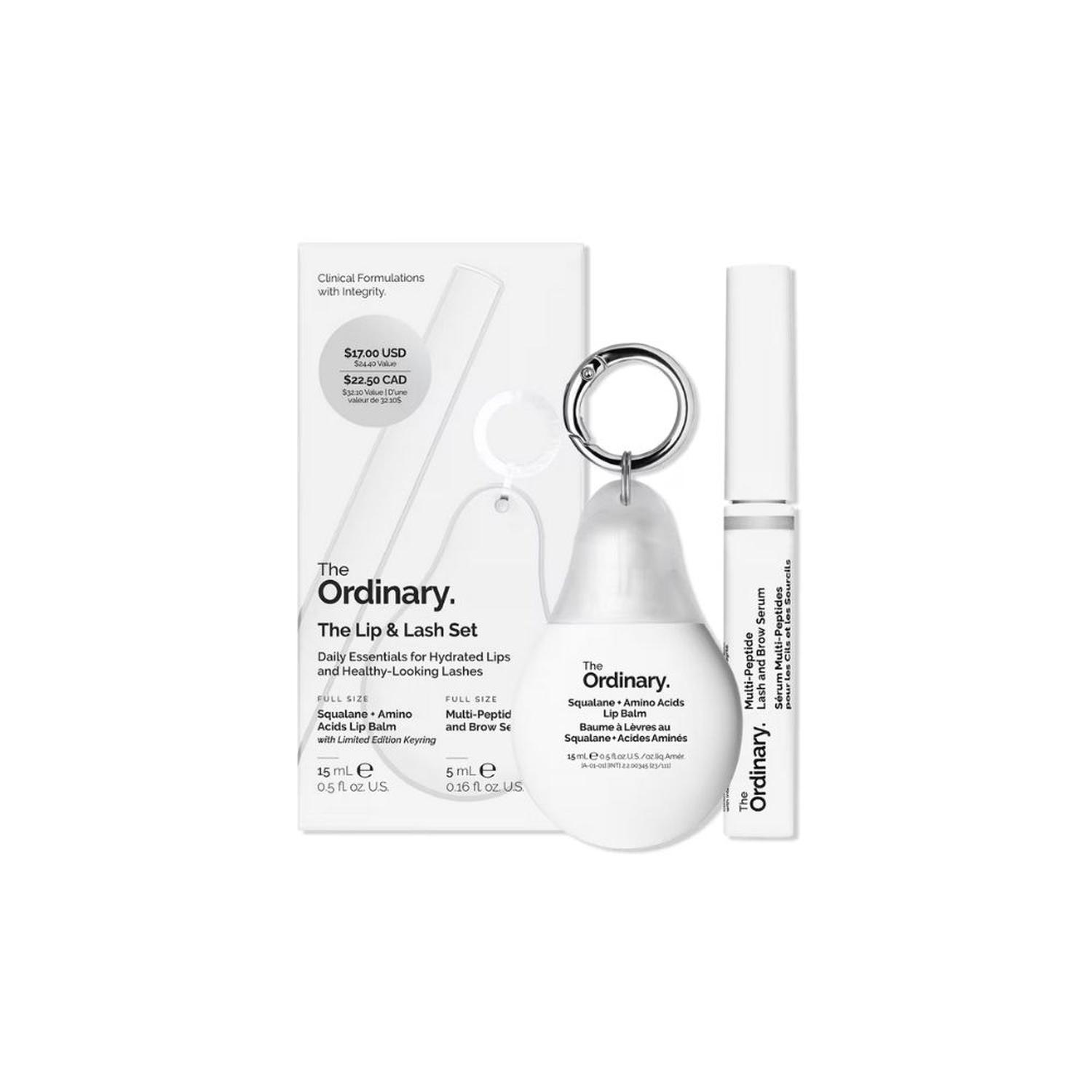 SERUM PARA LABIOS Y PESTANAS THE ORDINARY THE LIP Y LASH SET - 1