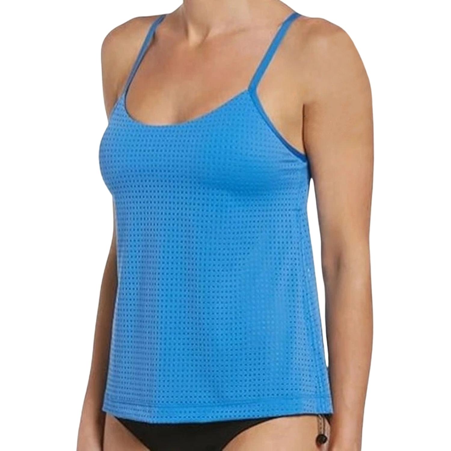 ROPA DE BAÑO 2 PCS TANKINI NIKE CELESTE - 1