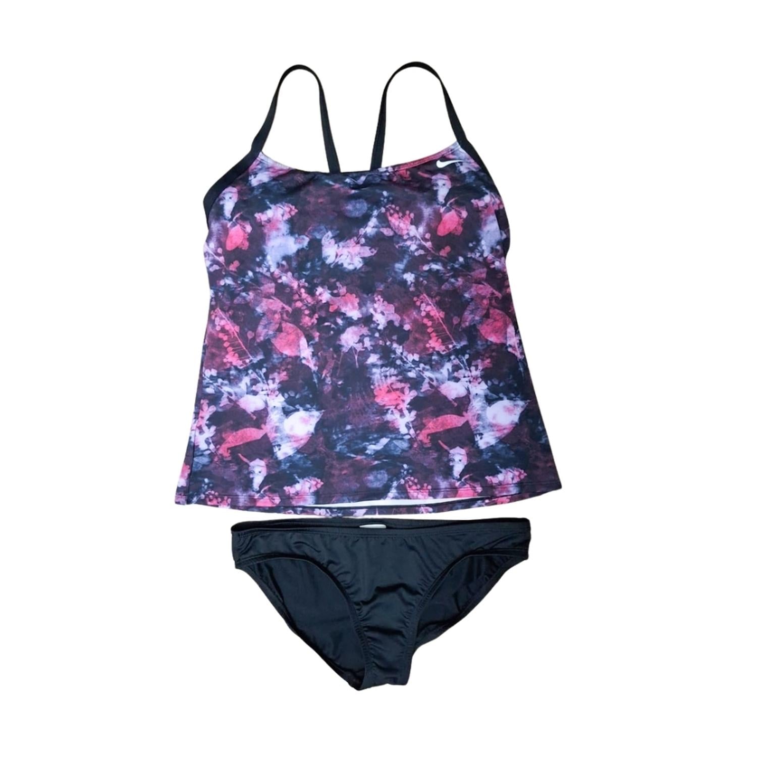 TANKINI MUJER NIKE PURPURA - 1
