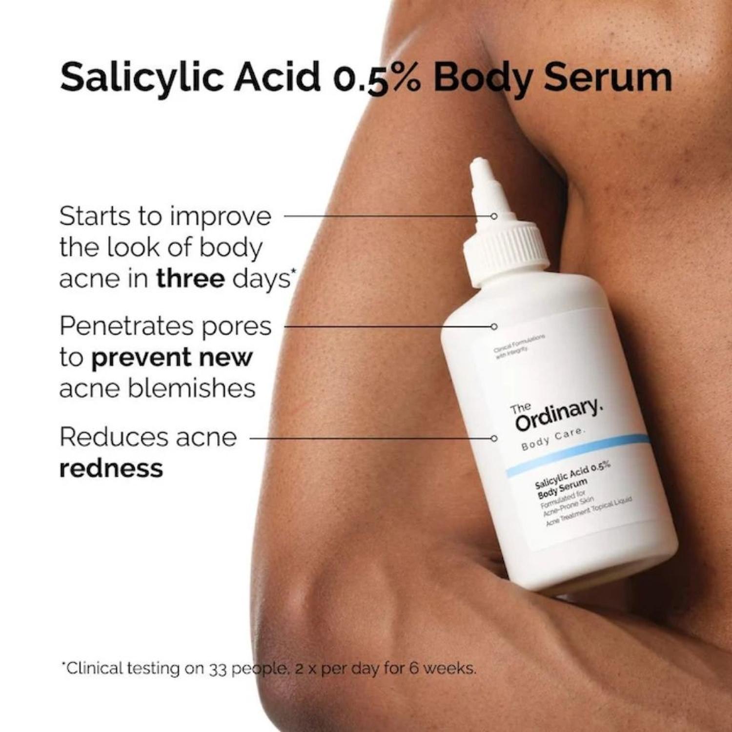 SÉRUM CORPORAL EXFOLIANTE THE ORDINARY CON ÁCIDO SALICÍLICO AL 0,5 % PARA EL ACNÉ - 240 ML - 4