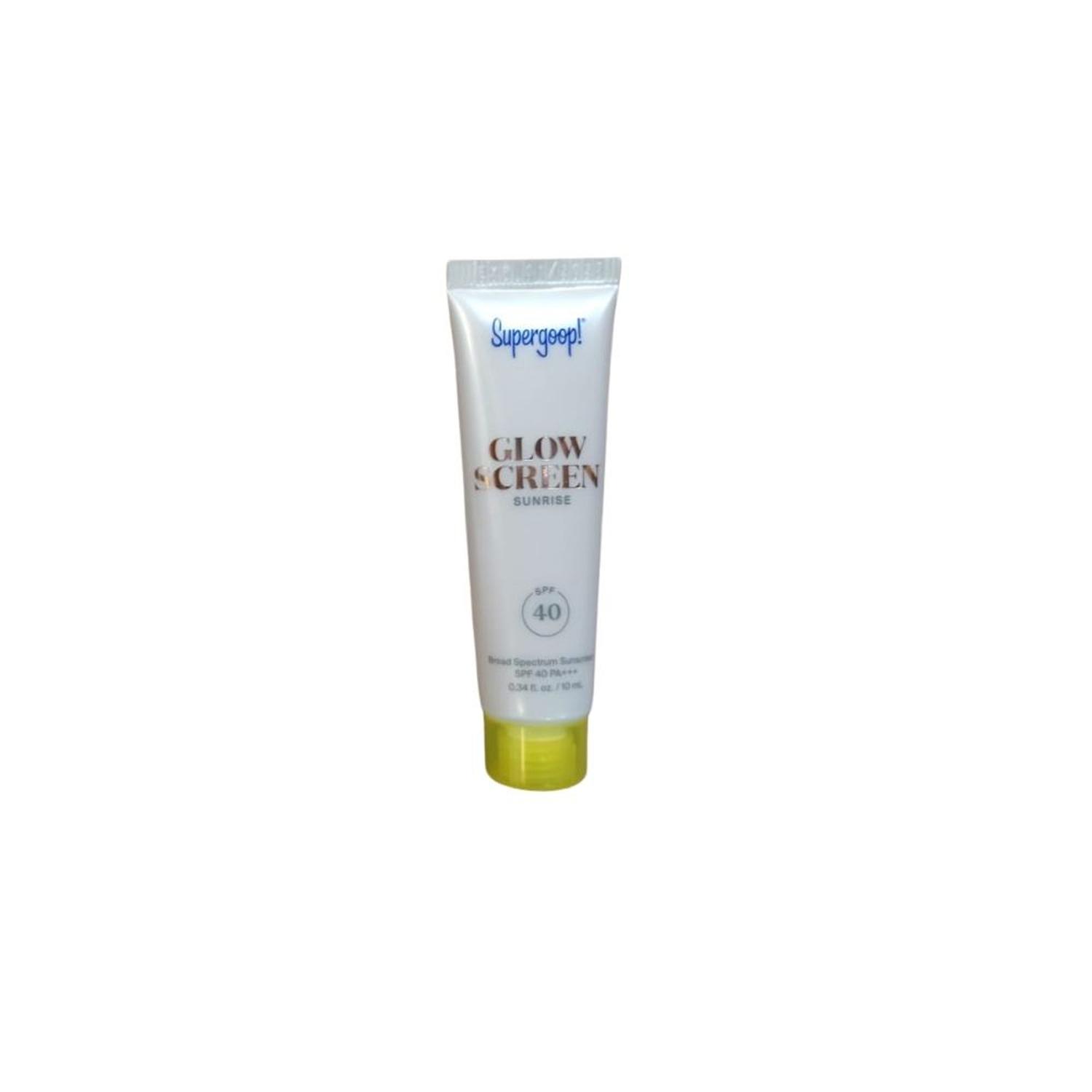 SETX2 MINIS SUPERGOOP PROTECTOR SOLAR GLOWSCREEN SPF 40 SUNRISE 10 ML + MINERAL GLOWSCREEN 10 ML - 3