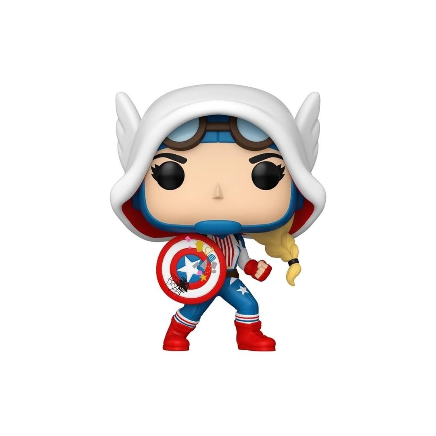 FUNKO POP MARVEL SPIDER-GWEN CAP-GWEN - 2