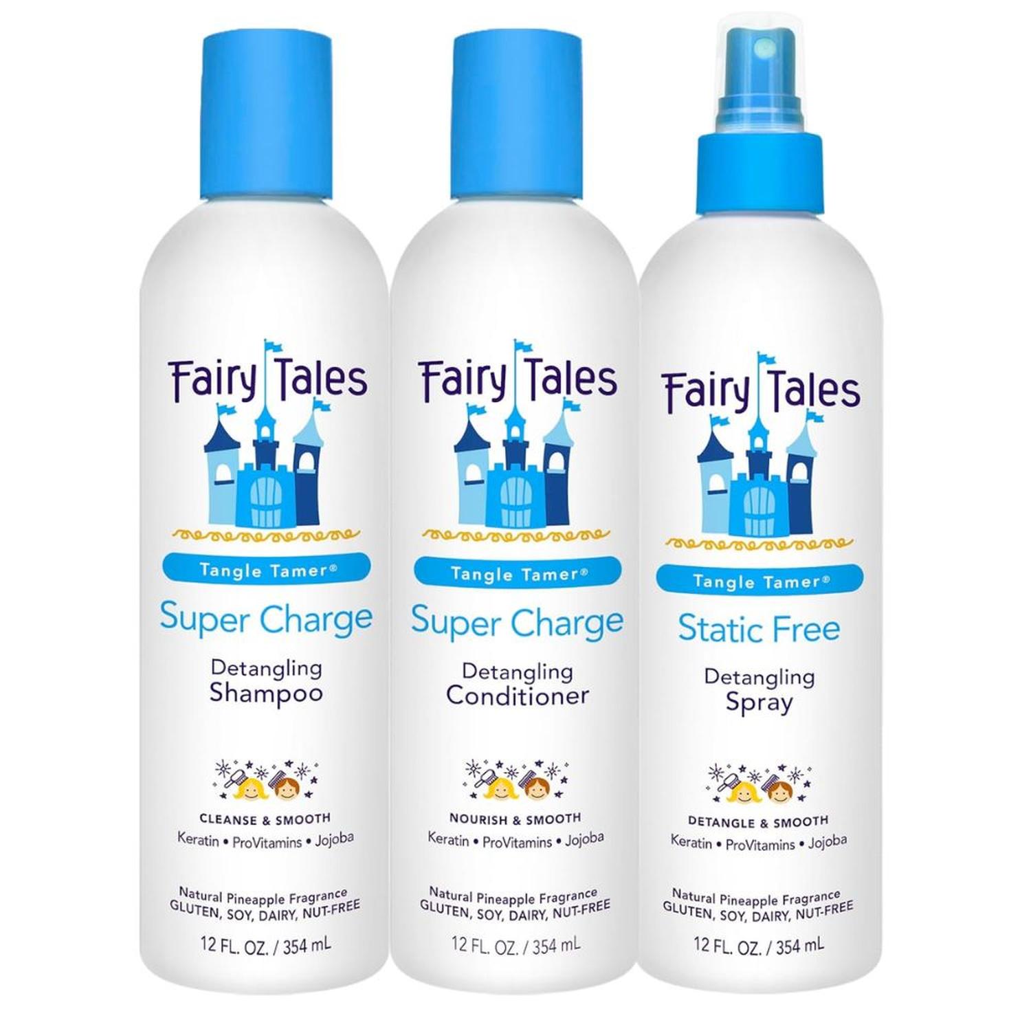 ROYAL TRIO: CHAMPU, ACONDICIONADOR Y SPRAY ACONDICIONADOR FAIRY TALES - SUN Y SWIM AFTER SWIM - 1