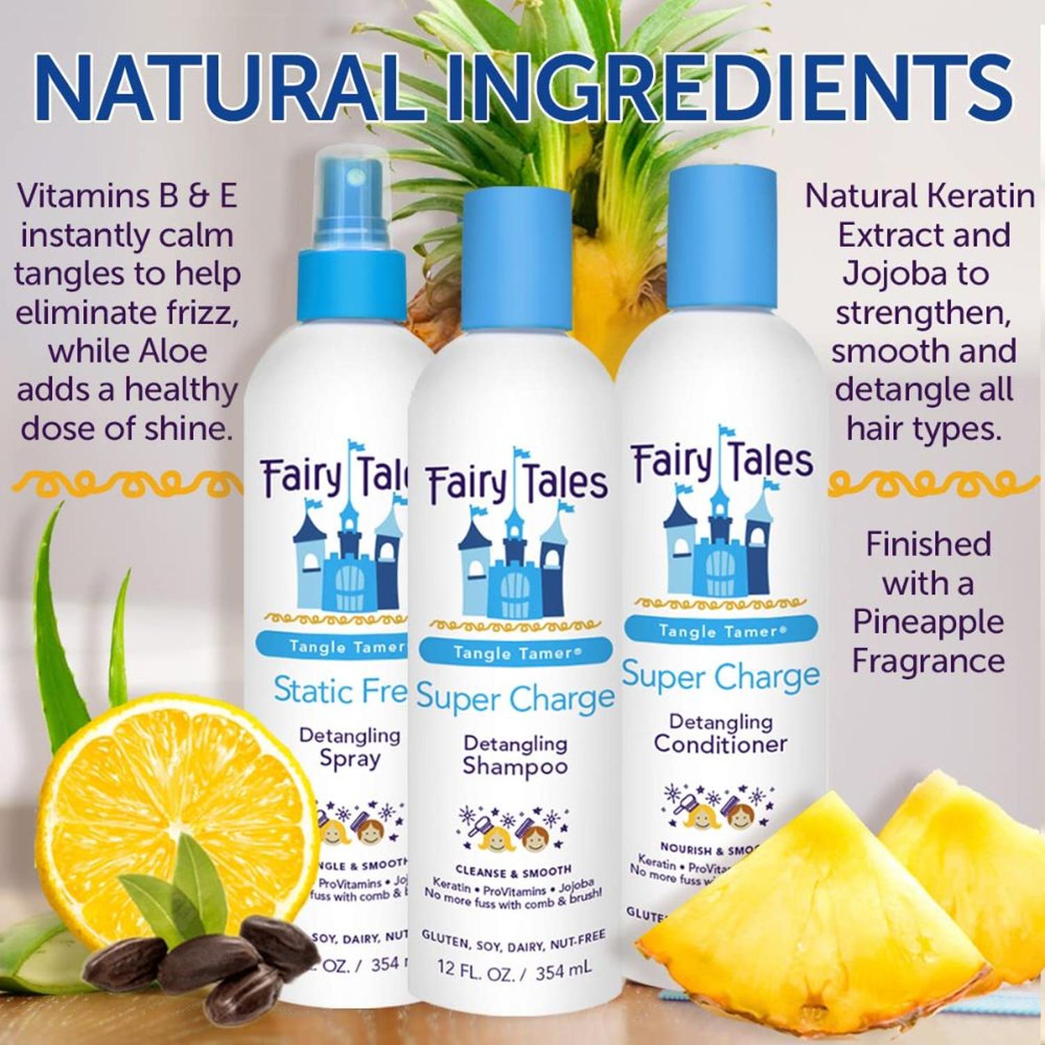 ROYAL TRIO: CHAMPU, ACONDICIONADOR Y SPRAY ACONDICIONADOR FAIRY TALES - SUN Y SWIM AFTER SWIM - 4